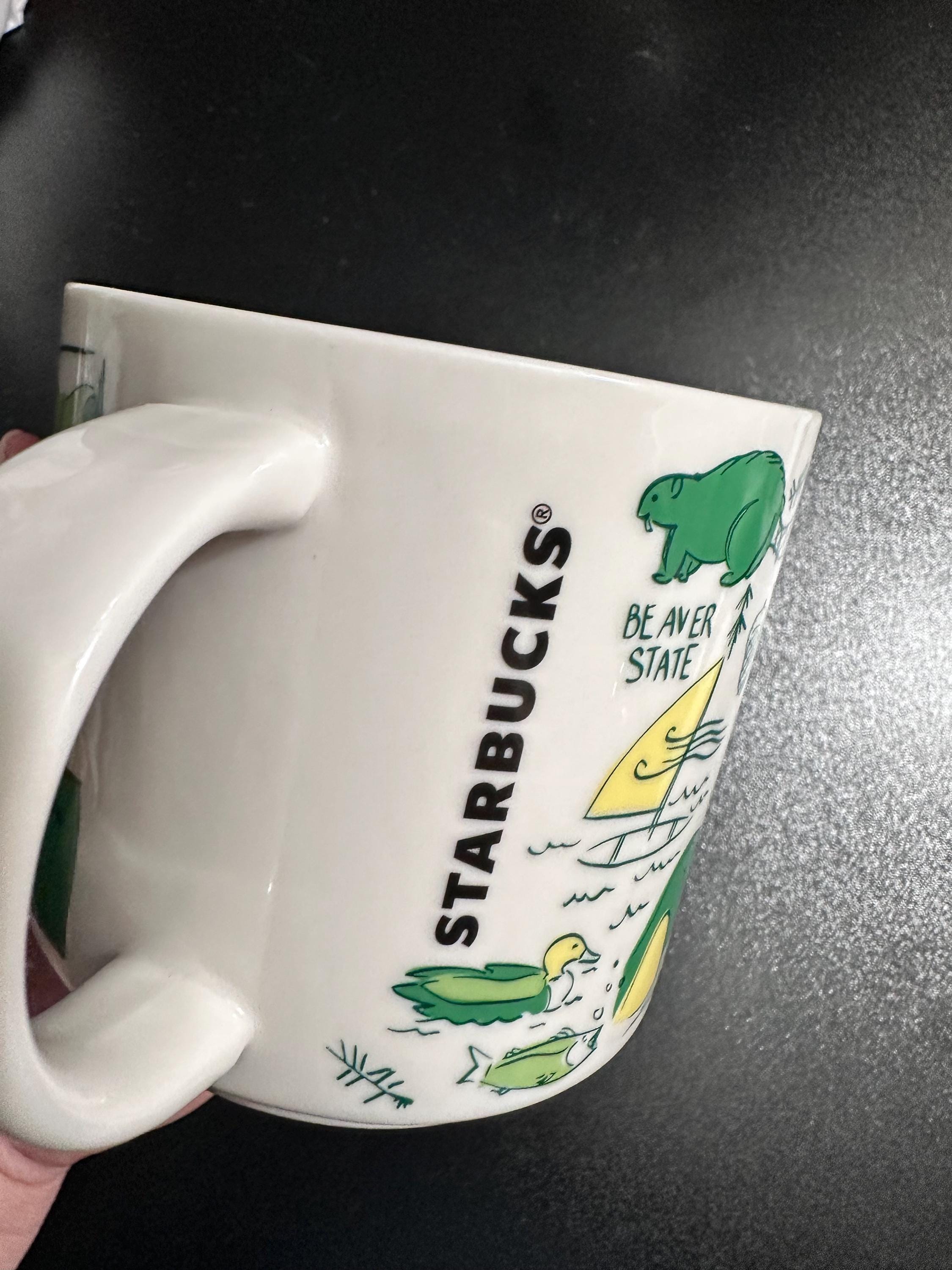 Starbucks Oregon Been There Series Mug 14oz Across the Globe Coffee Cup | Ships Fast.