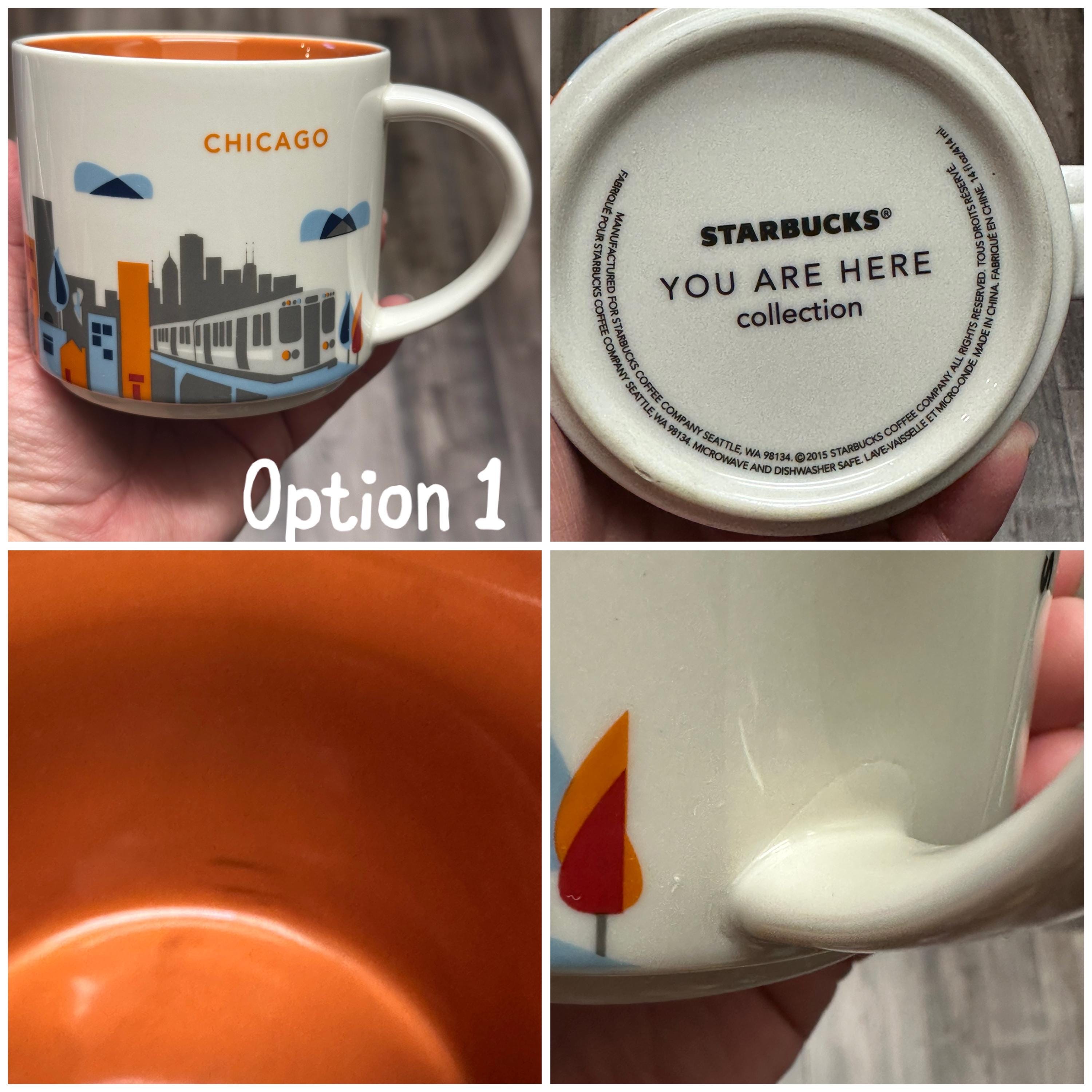Starbucks Chicago You Are Here Mug 14oz. Ship Fast!