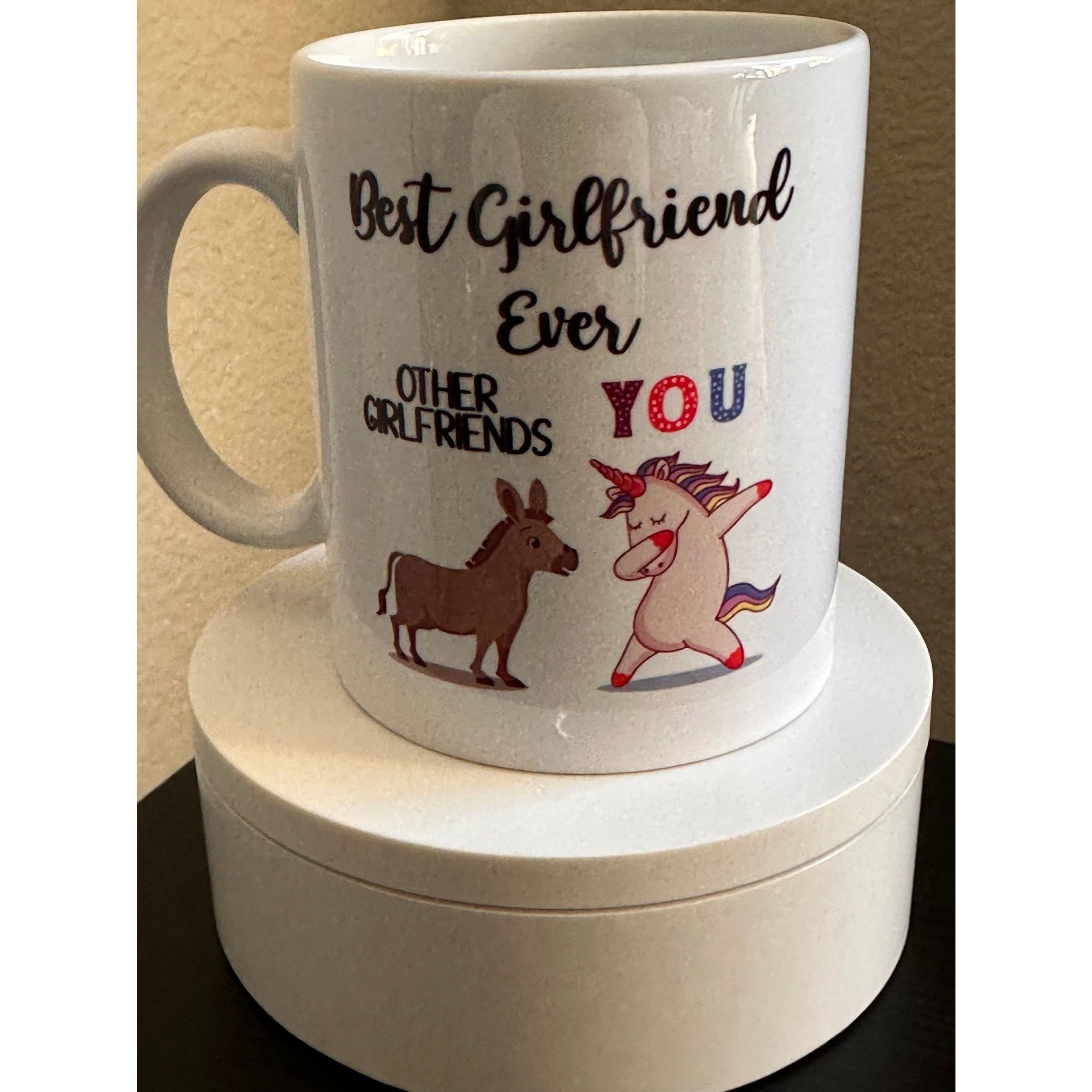 Girlfriend Ever Unicorn Coffee Mug - Funny Gift