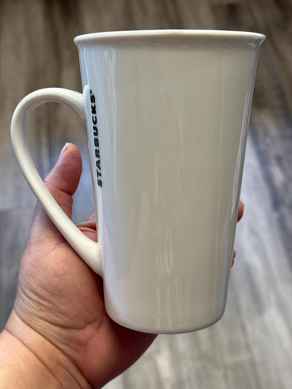 Collectible Starbucks Mug: 2016 Classic White, Green Siren Logo (17.8 oz)