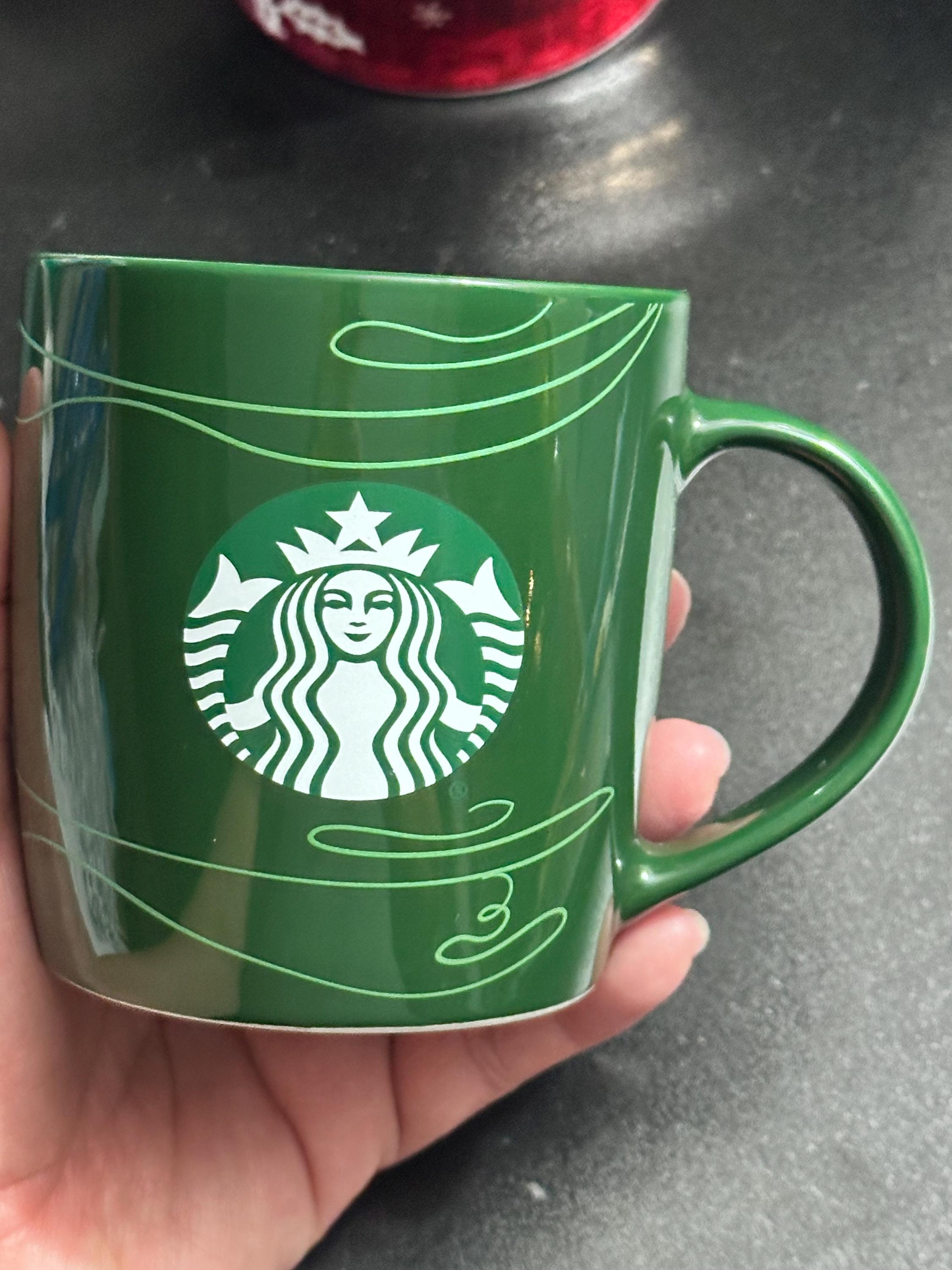 Starbucks Green Holiday Mug, 2020 Collector Cup (12 oz). Ship fast! | Little Joy Market
