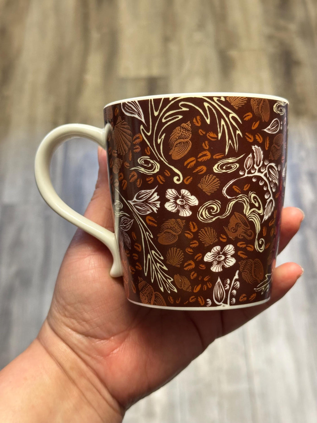 Starbucks Siren Bronze & Brown Mug 12oz – 2008 Collectible. Ship Fast!