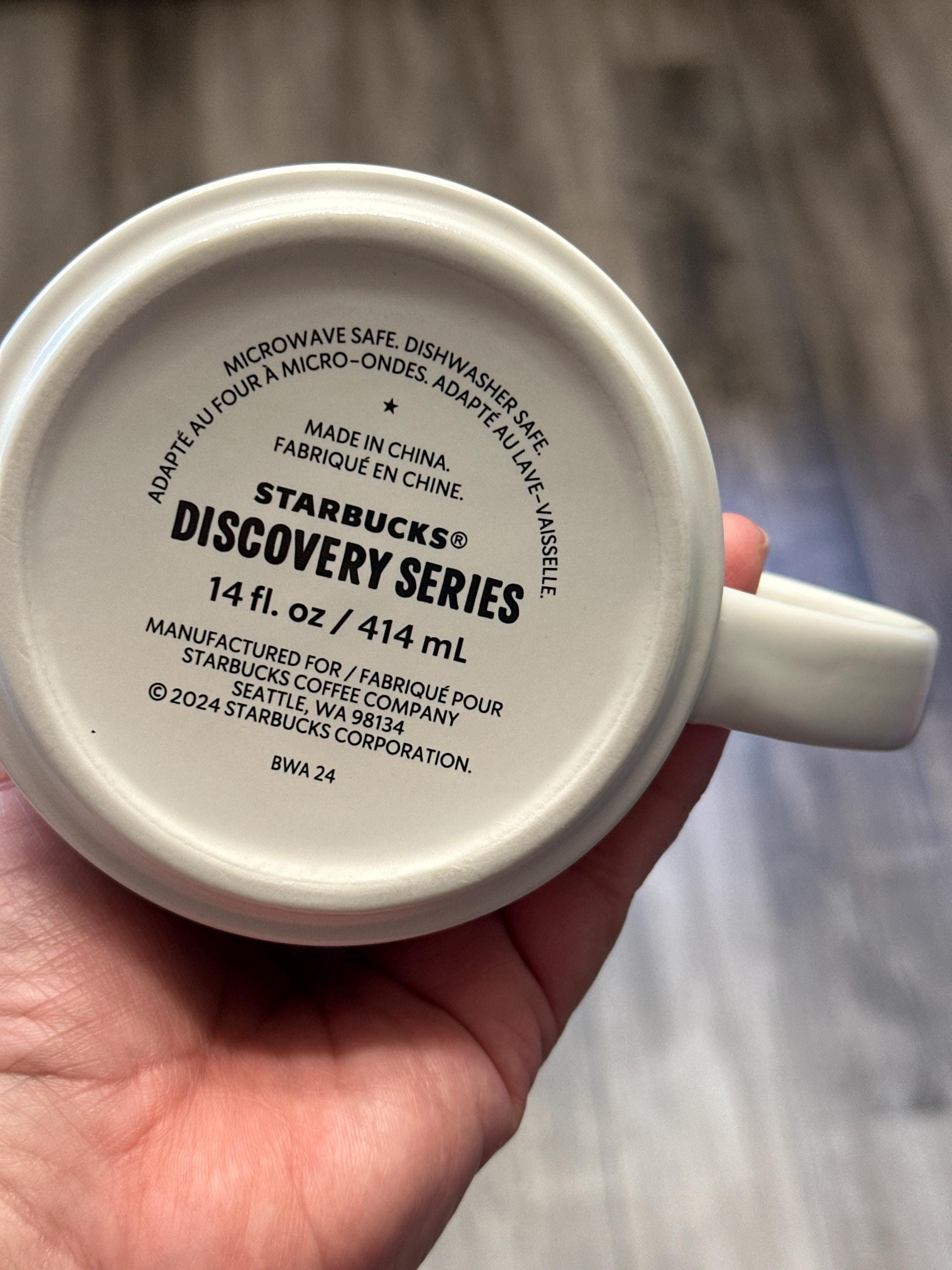 Starbucks Washington  Mug 14 oz 2024 Discovery Series mug – New Display Piece. Ship fast!