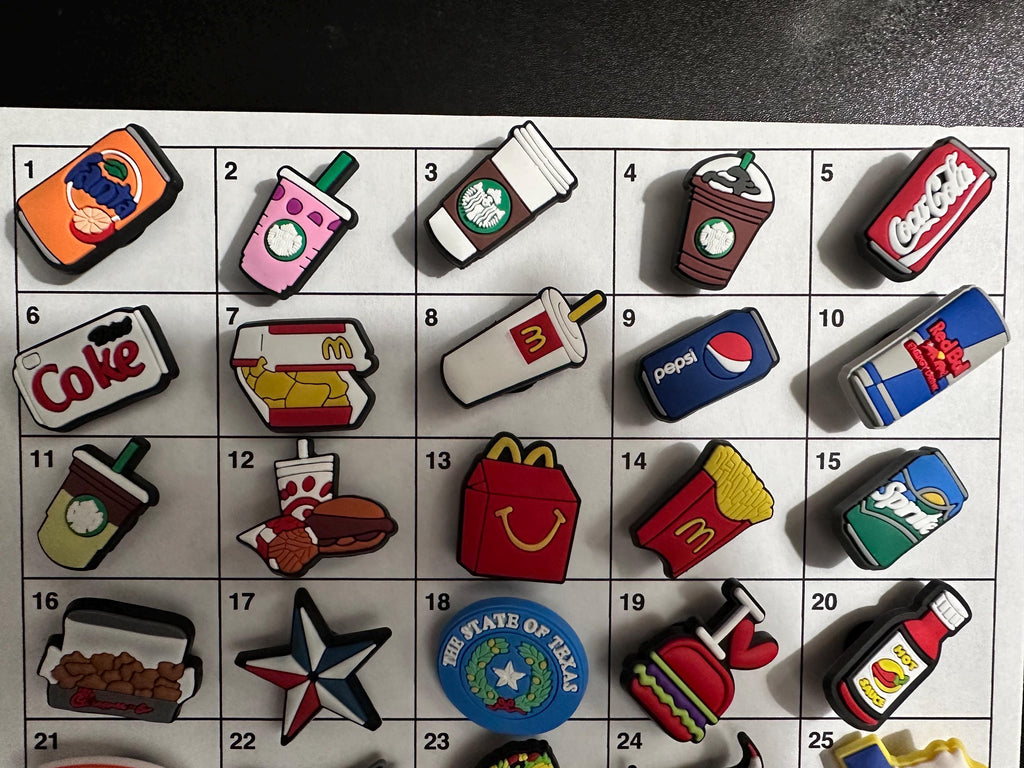Shoe Charms for Clogs Charms Food Sports Halloween. Ship Fast!