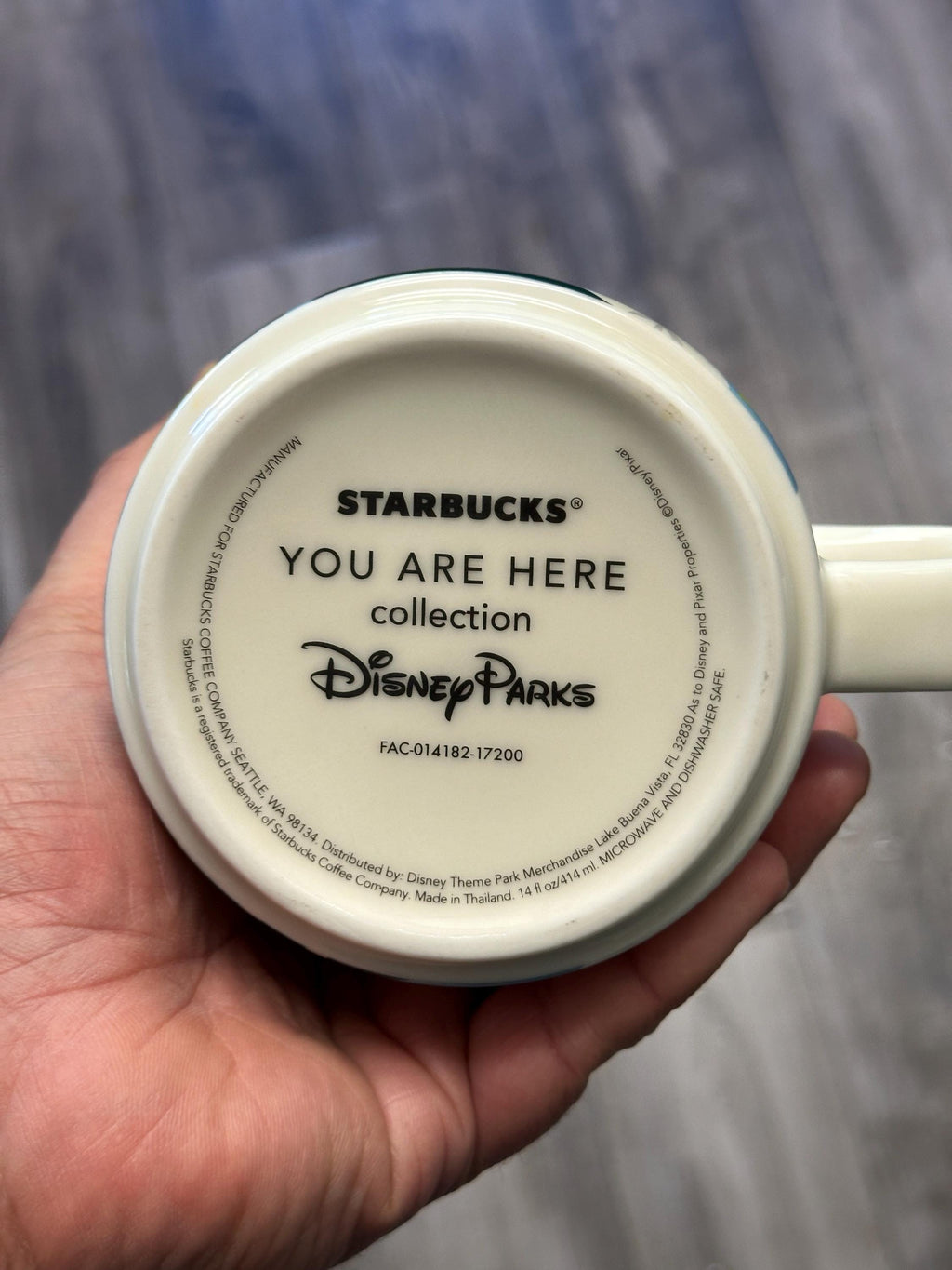 Starbucks Universal Hollywood Studios You Are Here Mug. Ship Fast!