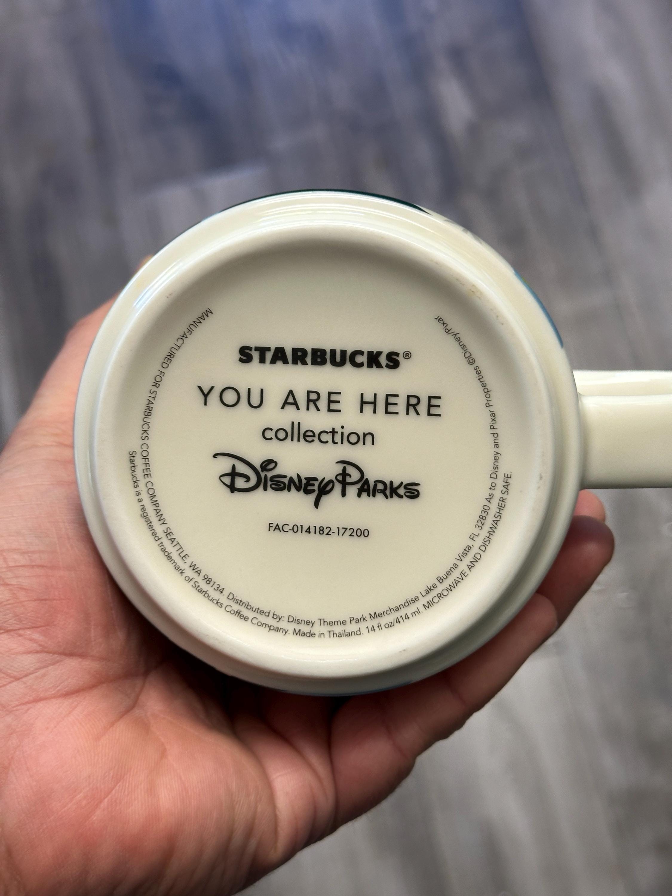 Starbucks Universal Hollywood Studios You Are Here Mug. Ship Fast!