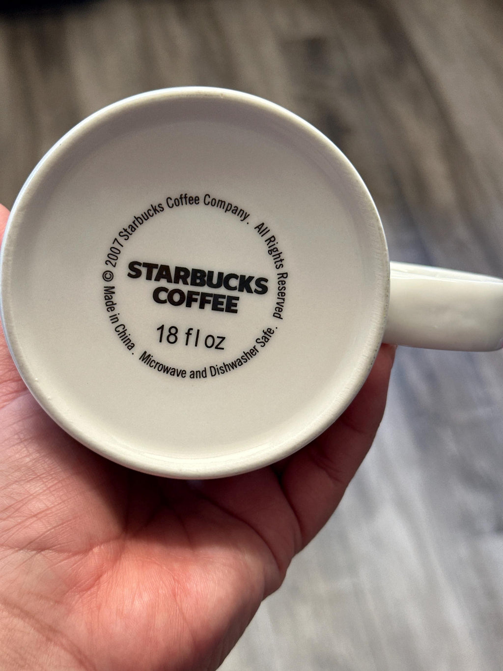 Starbucks Seattle Architecture Series Mug 18oz Coffee Cup EUC