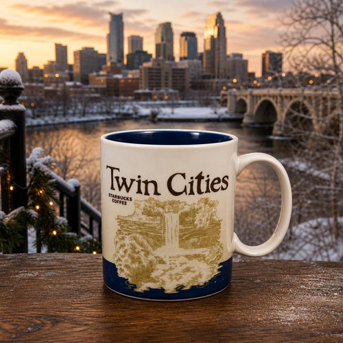 Authentic Starbucks Twin Cities Global Icon Mug 16 oz 2012. Ship Fast! | Little Joy Market