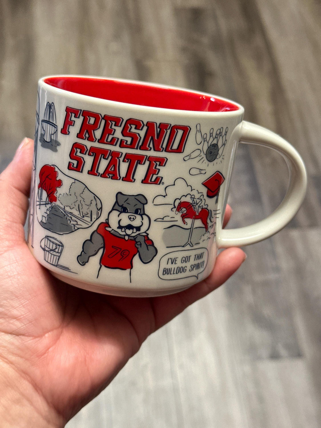 Starbucks Fresno State Bulldogs Campus Collection Mug 14oz 2022 EUC | Little Joy Market