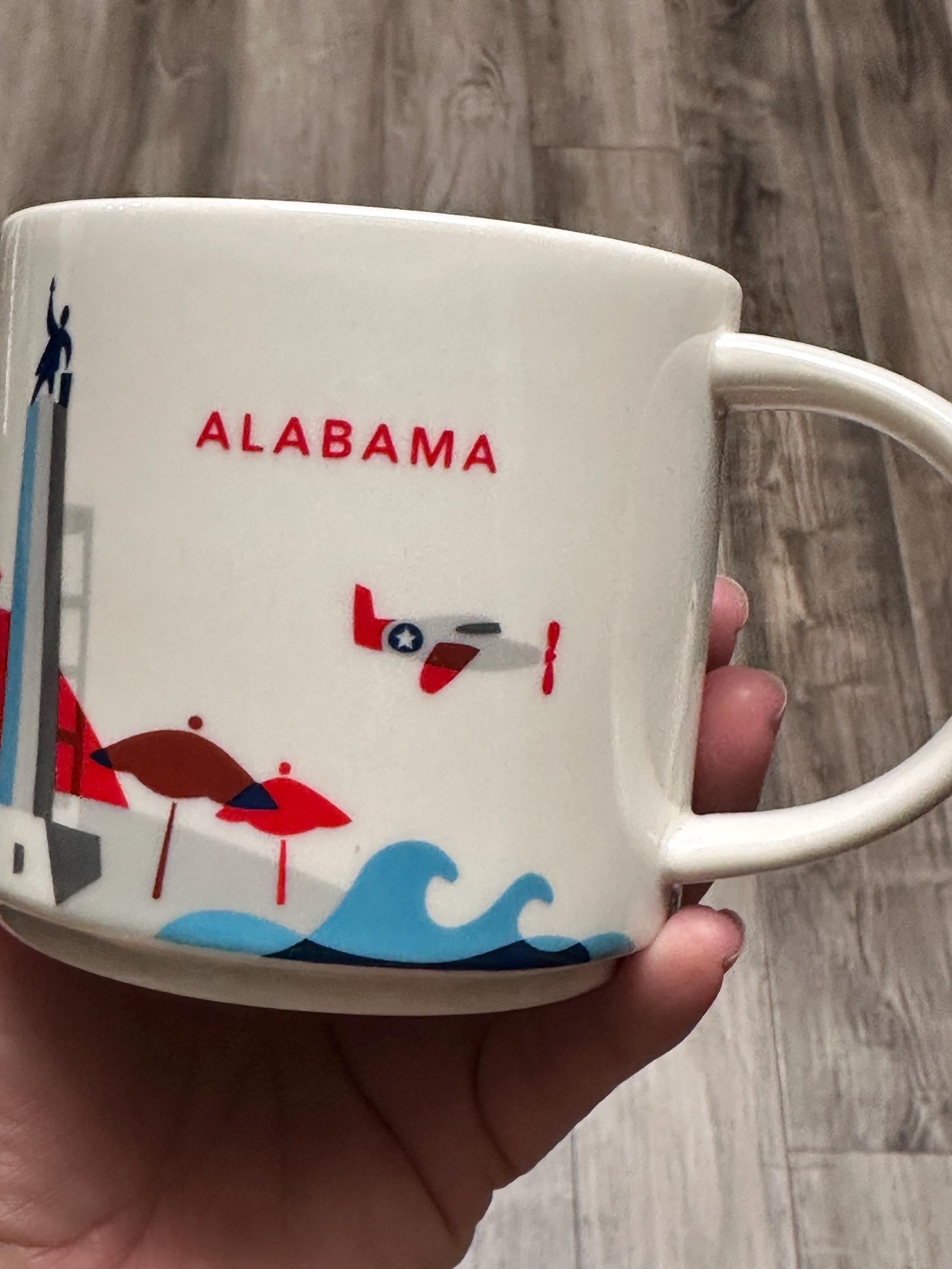 Starbucks Alabama You Are Here Mug 14oz. Ship Fast!