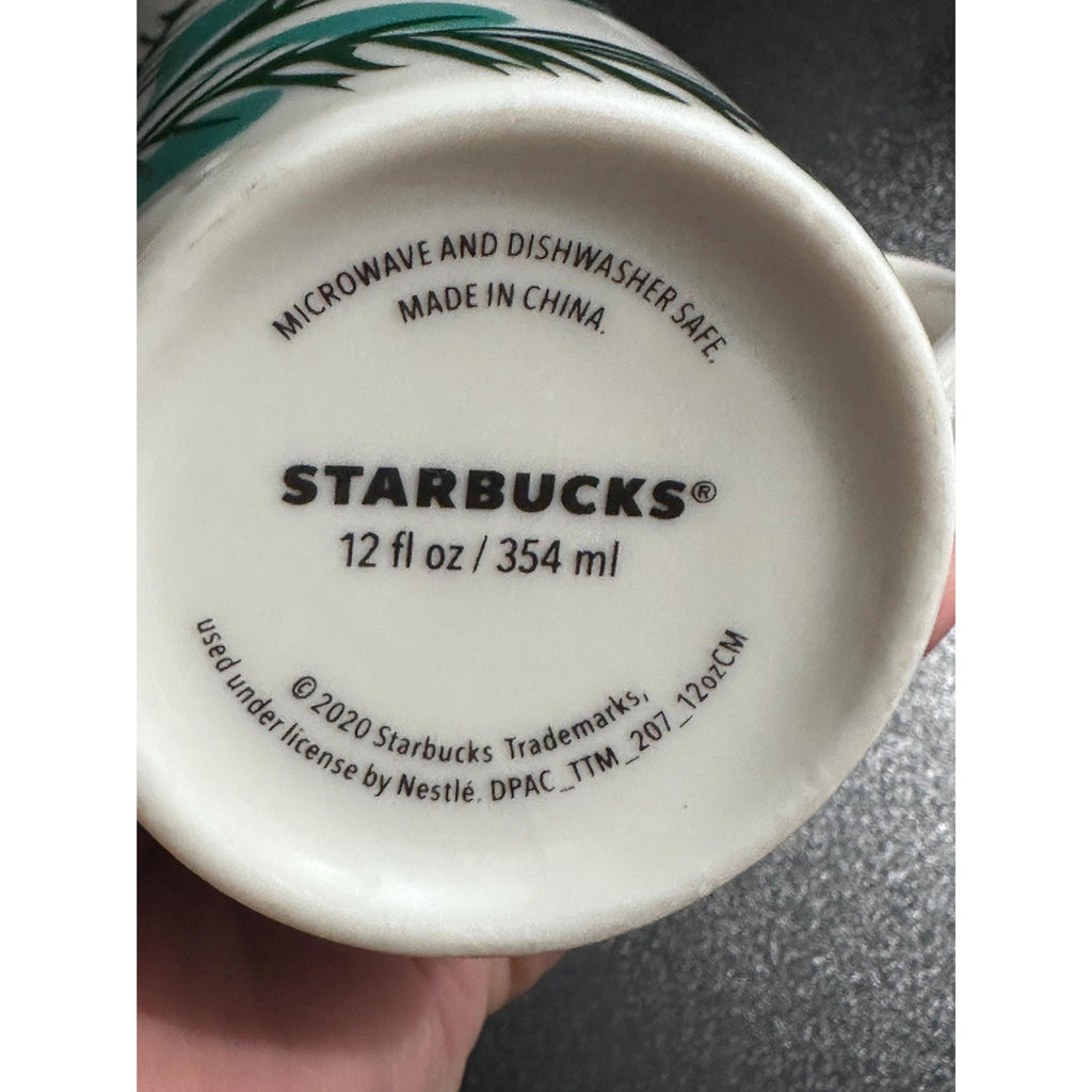 Starbucks Holiday Mug: 2020 Christmas Red Berries Design (12 oz). Ship Fast!