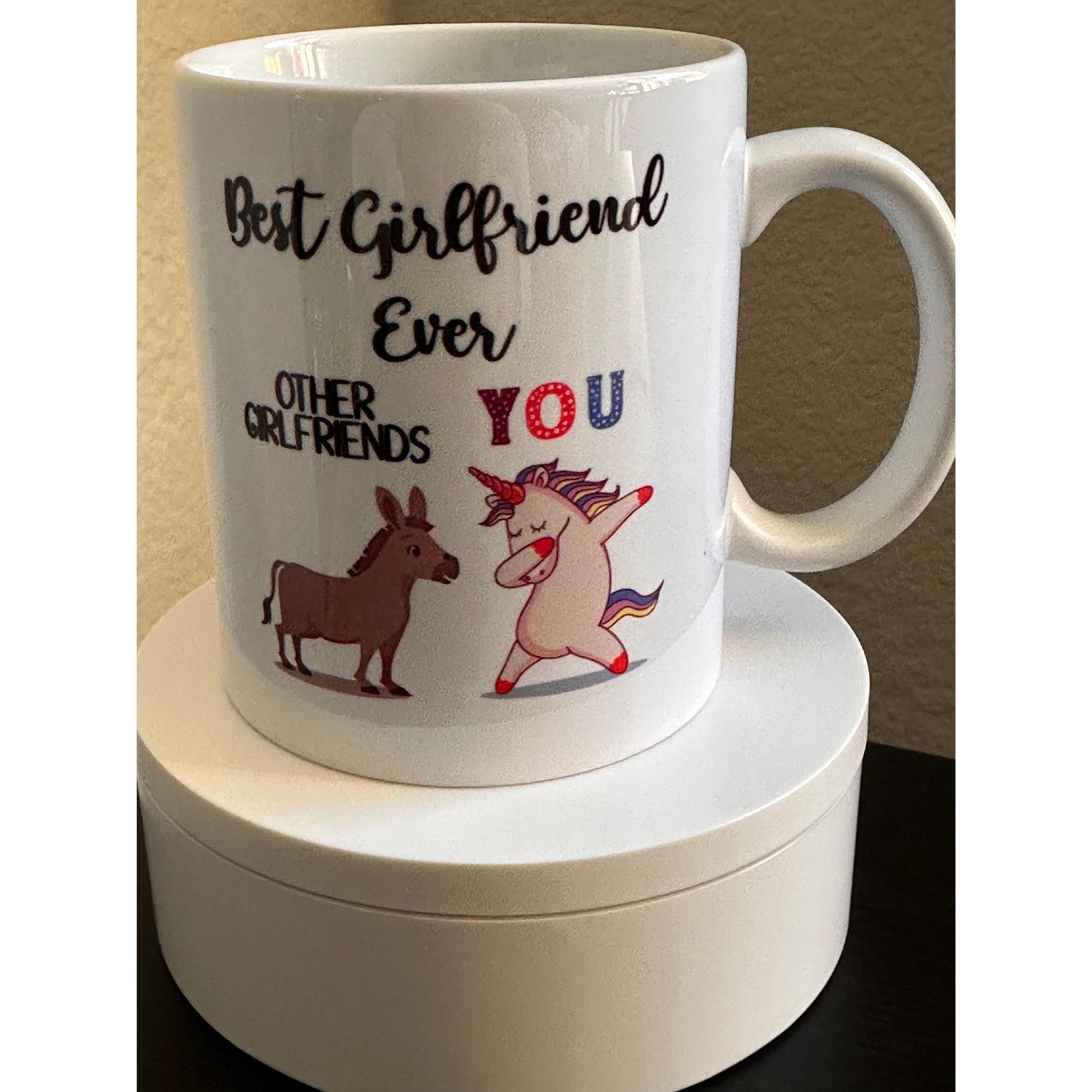 Girlfriend Ever Unicorn Coffee Mug - Funny Gift