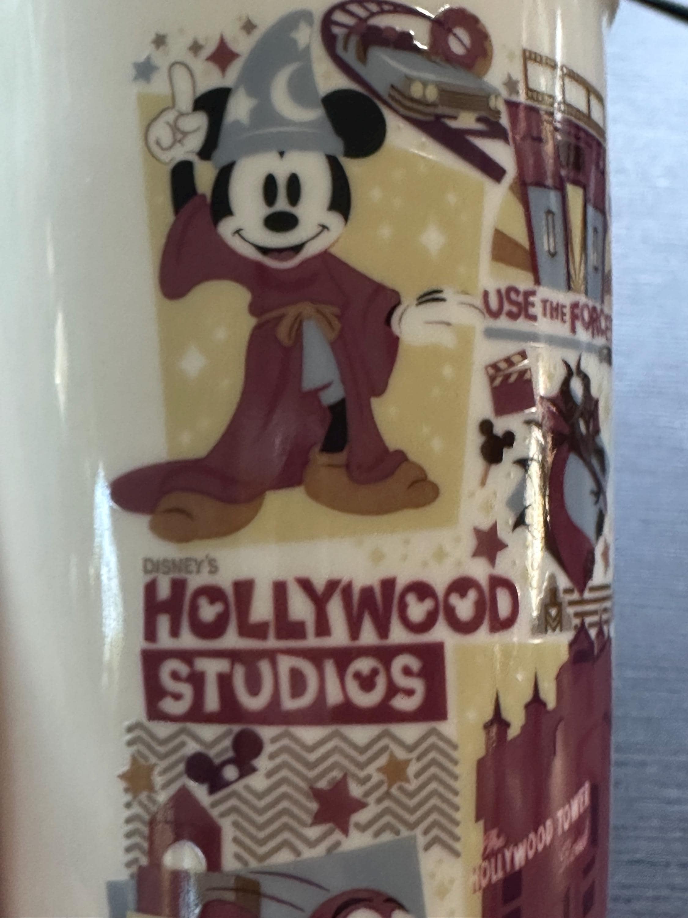Starbucks Disney Hollywood Studios 12oz ceramic travel tumbler, 2018. Ship fast!