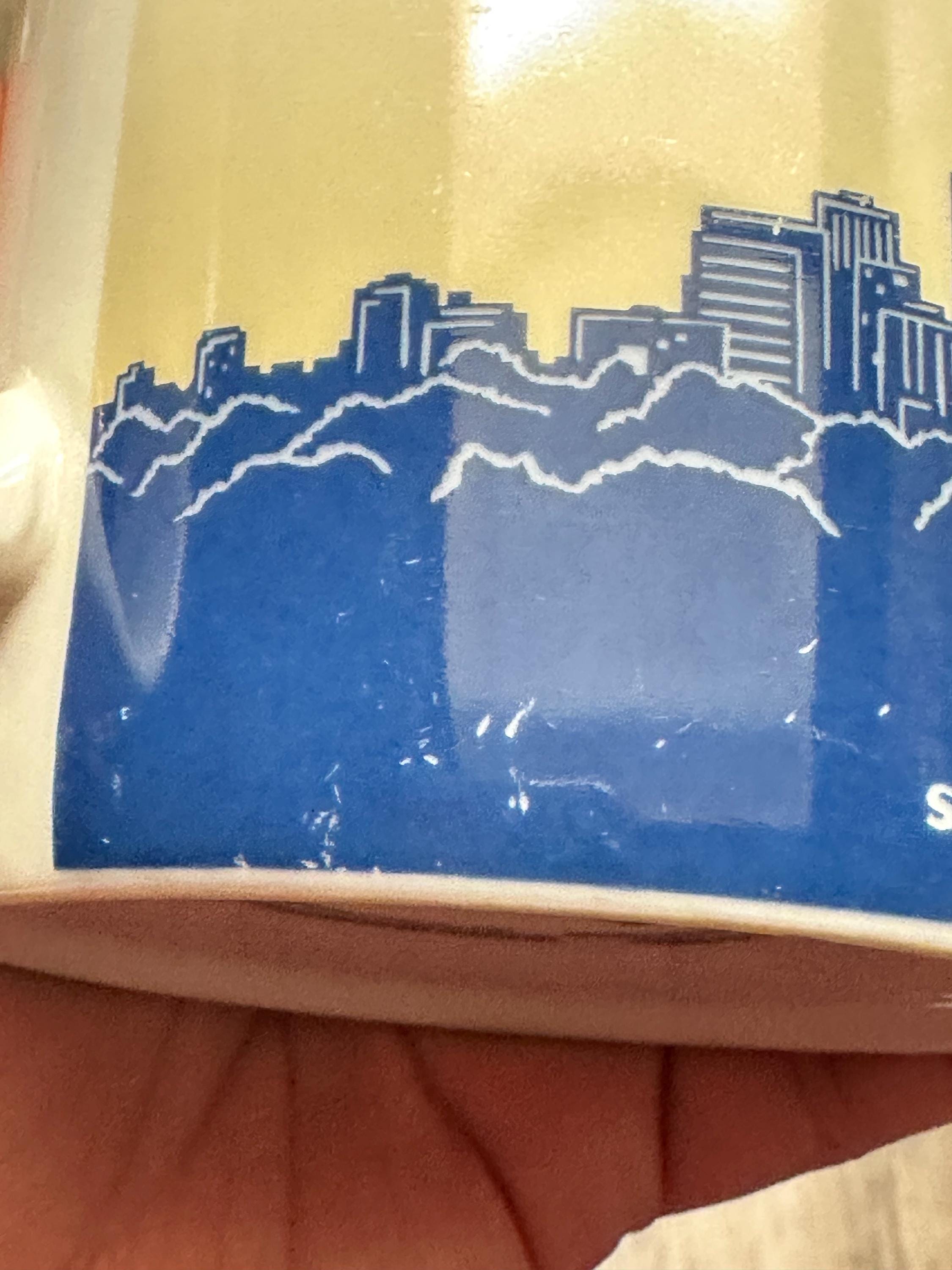 Authentic Starbucks Twin Cities Global Icon Mug 16 oz 2012. Ship Fast!