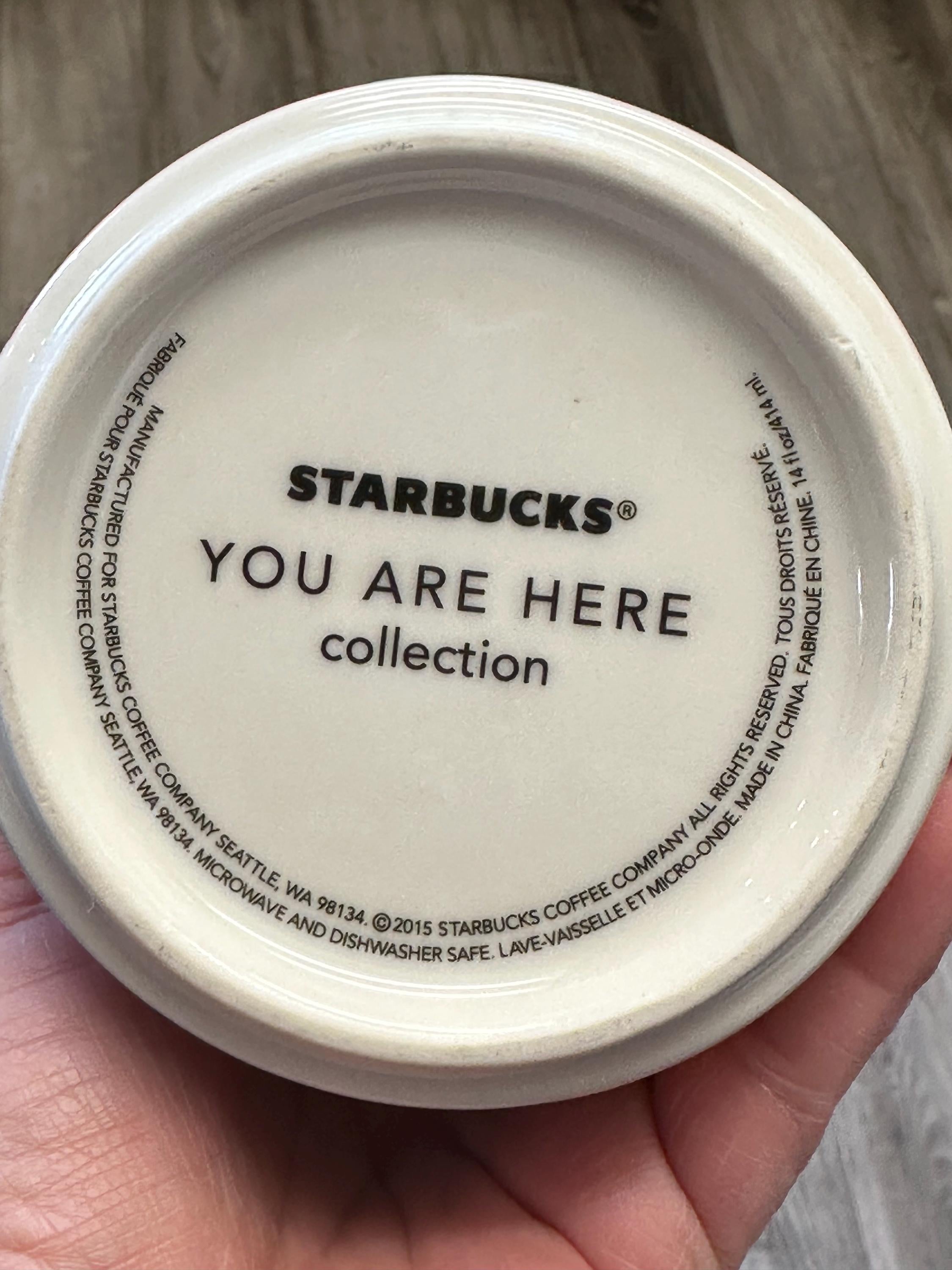 Starbucks Washington DC You Are Here mug 14oz. EUC. Ship Fast!