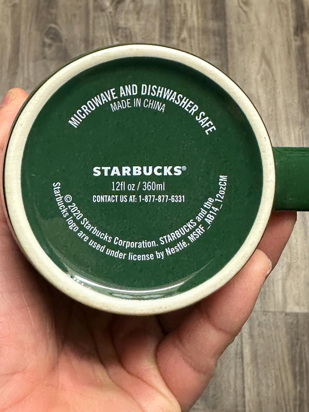 Starbucks Green Coffee Mug 12oz – 2020. Ship fast!