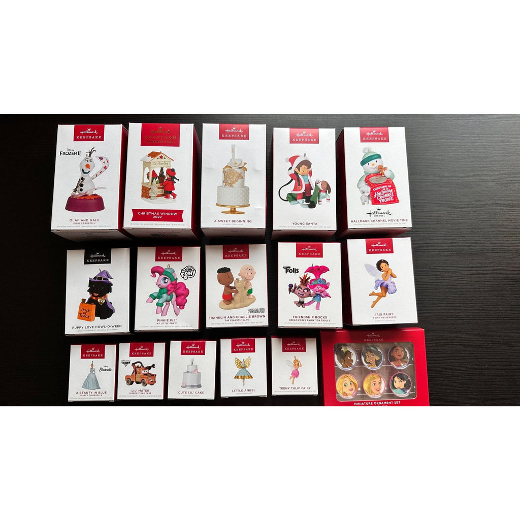 Hallmark Keepsake Ornament – Peanuts, Trolls, Cars, My Little Pony (2022) | Ship fast!