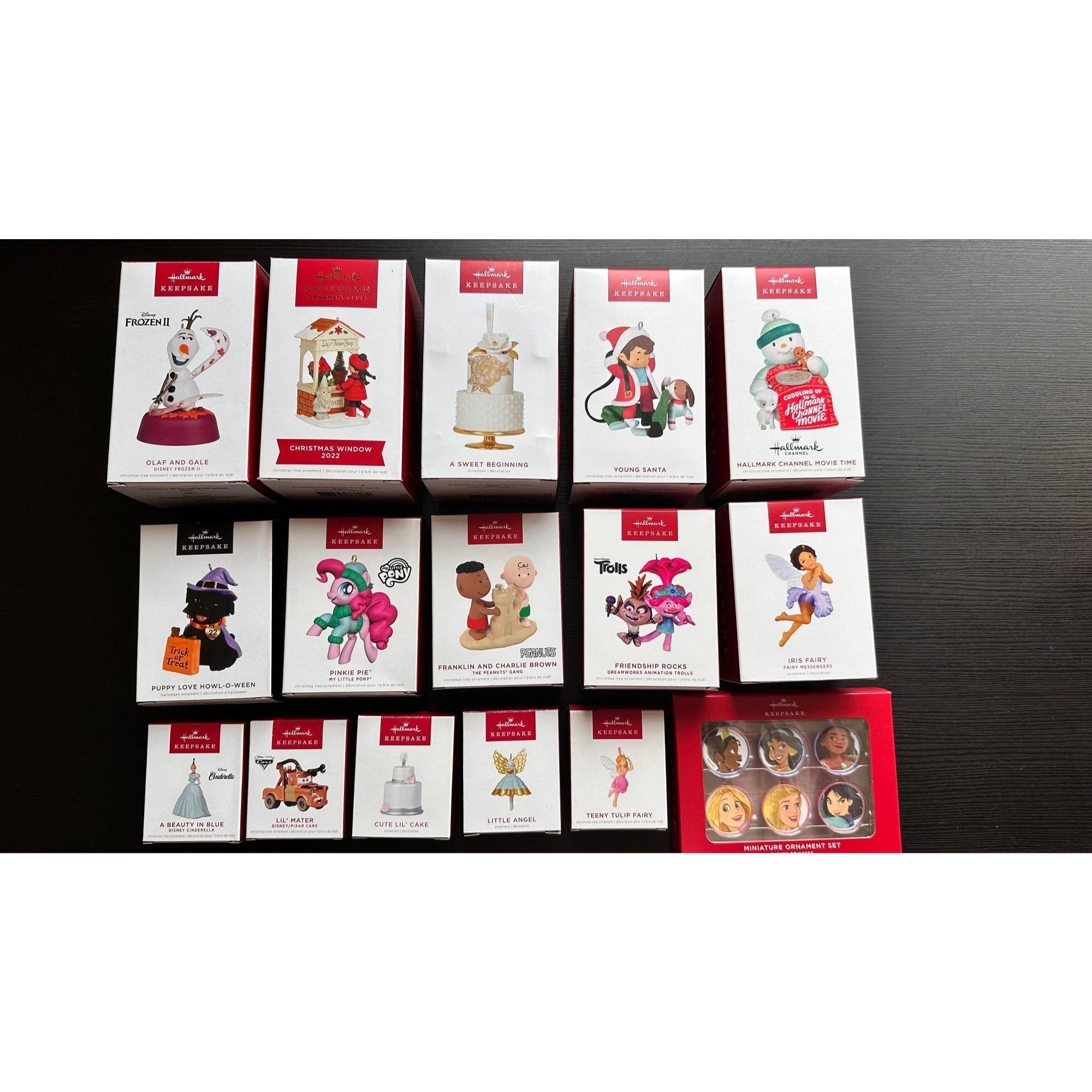 Hallmark Keepsake Ornament – Peanuts, Trolls, Cars, My Little Pony (2022) | Ship fast!