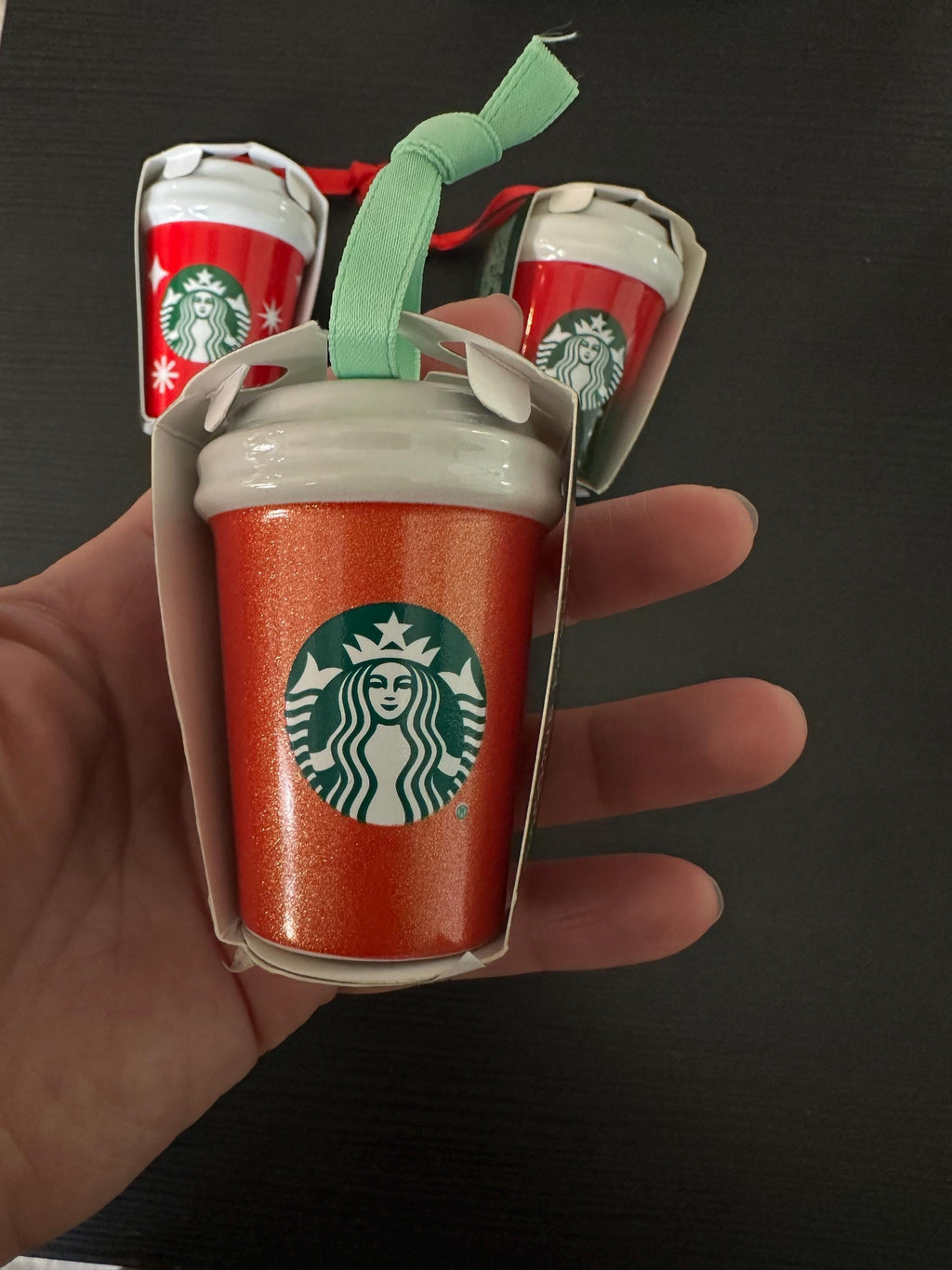 Starbucks Mini Coffee Cup Ornaments – Collectible. Sold Separately. Ship Fast!