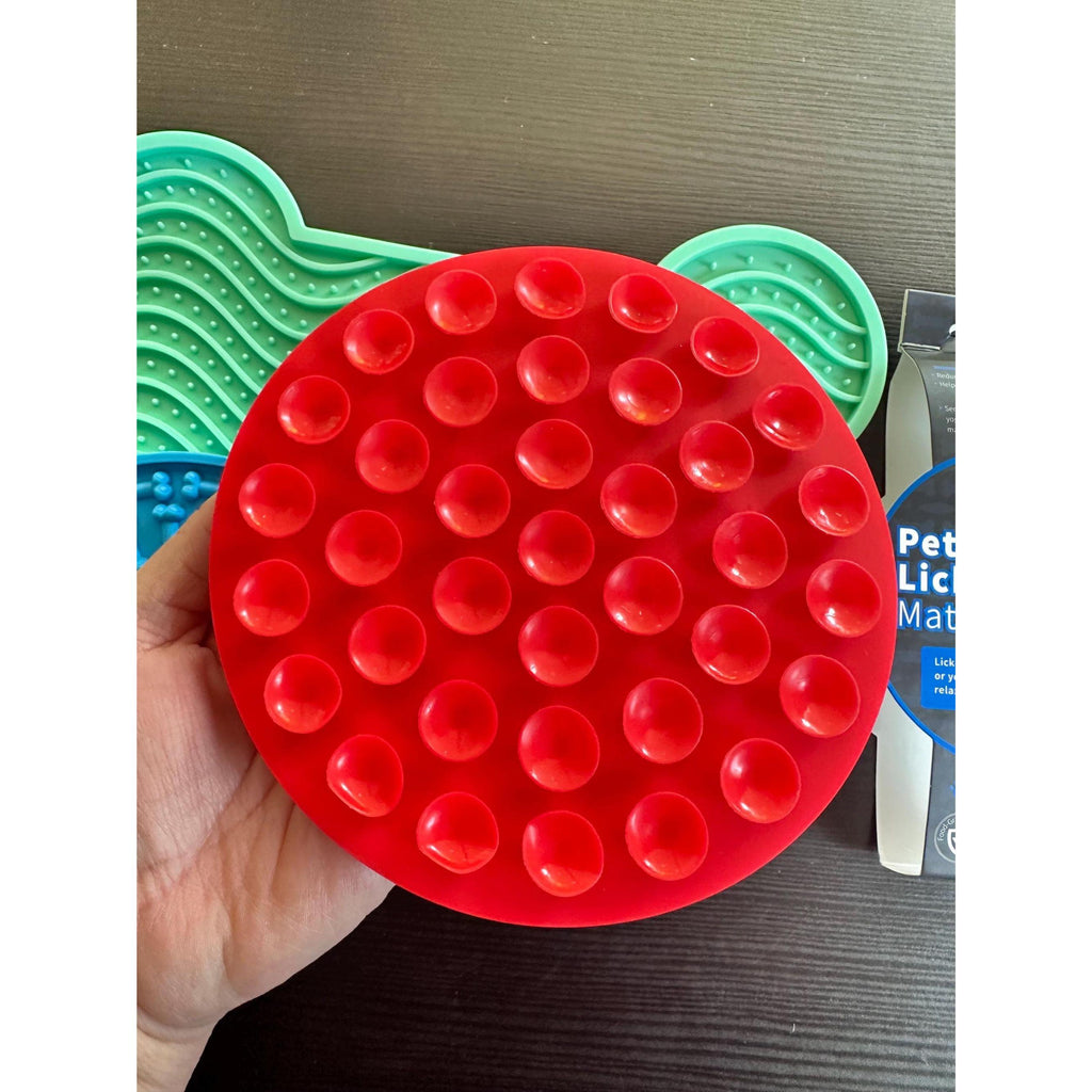 Dog Lick Pad 3-Pack for Anxiety Relief and Bath Time | Strong Suction. Ship Fast!