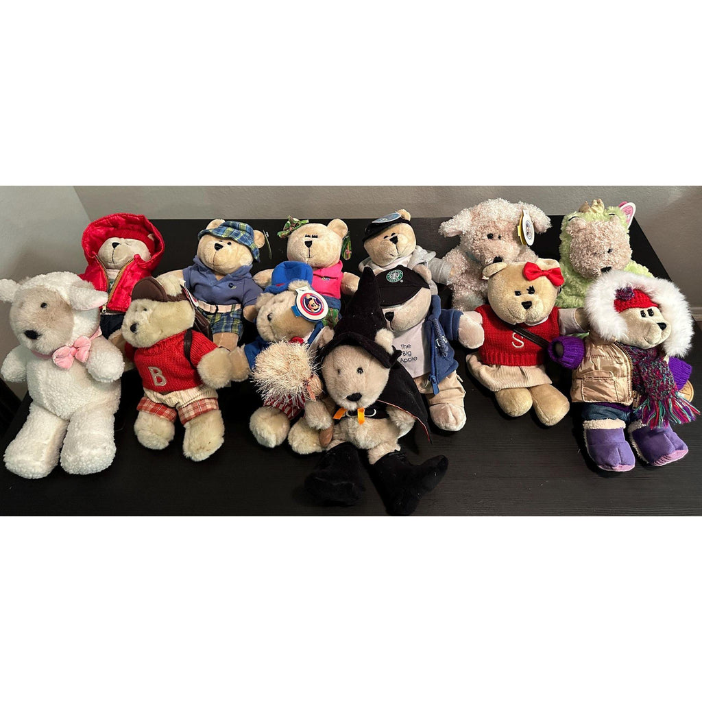 Vintage Starbucks Bearista Teddy Bears - Collectible Plush | Little Joy Market