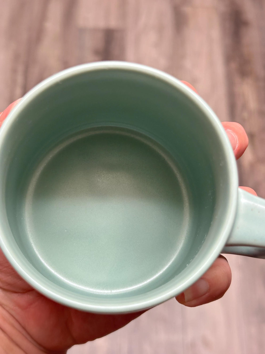 Starbucks 2017 Green White Speckled Drip Mug 9 oz Ceramic Coffee Cup. Ship fast!