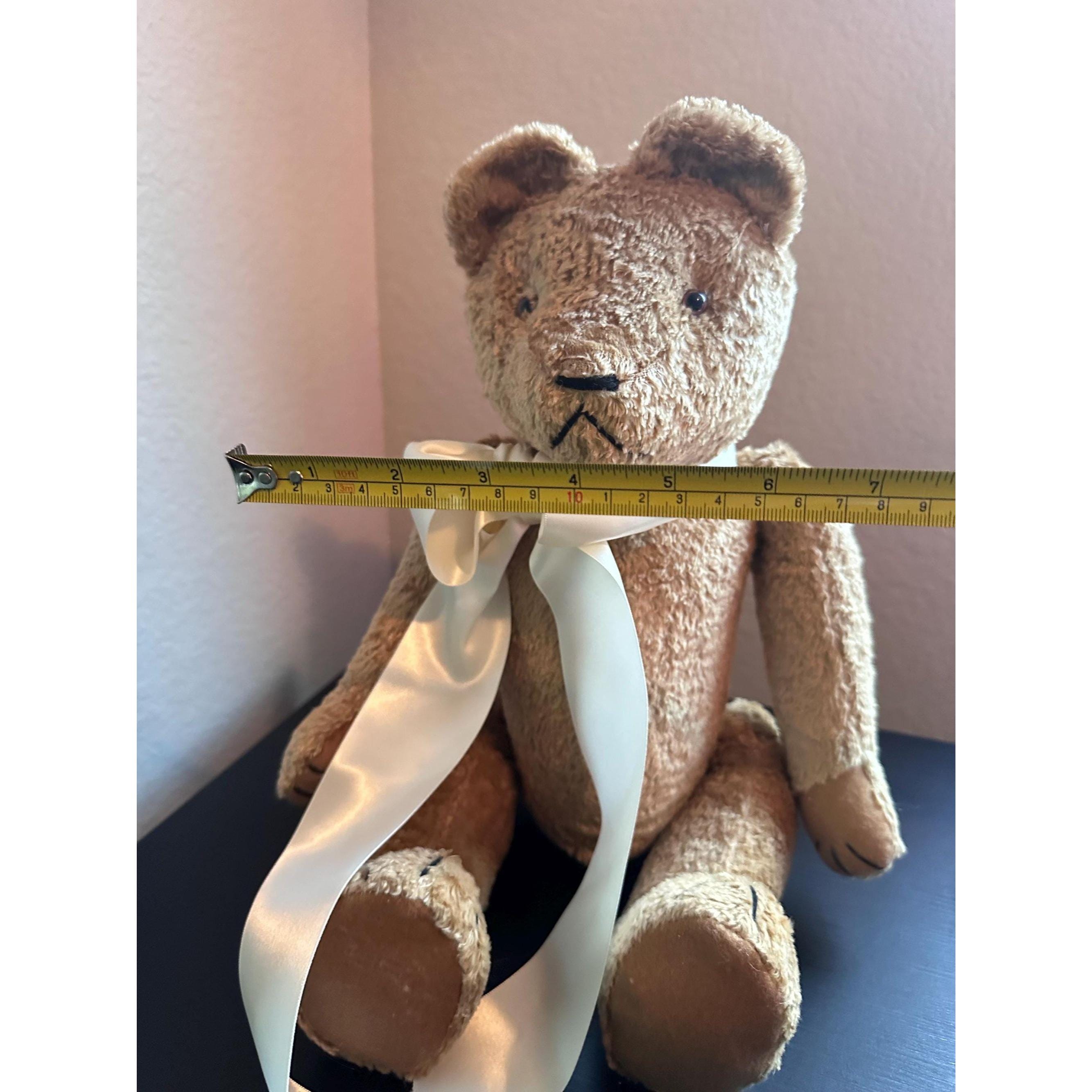 Vintage Teddy Bear Plush Toy Collectible Stuffed Animal. GUC