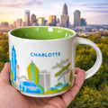 Starbucks Charlotte You Are Here Mug 14oz. Ship Fast! | Little Joy Market