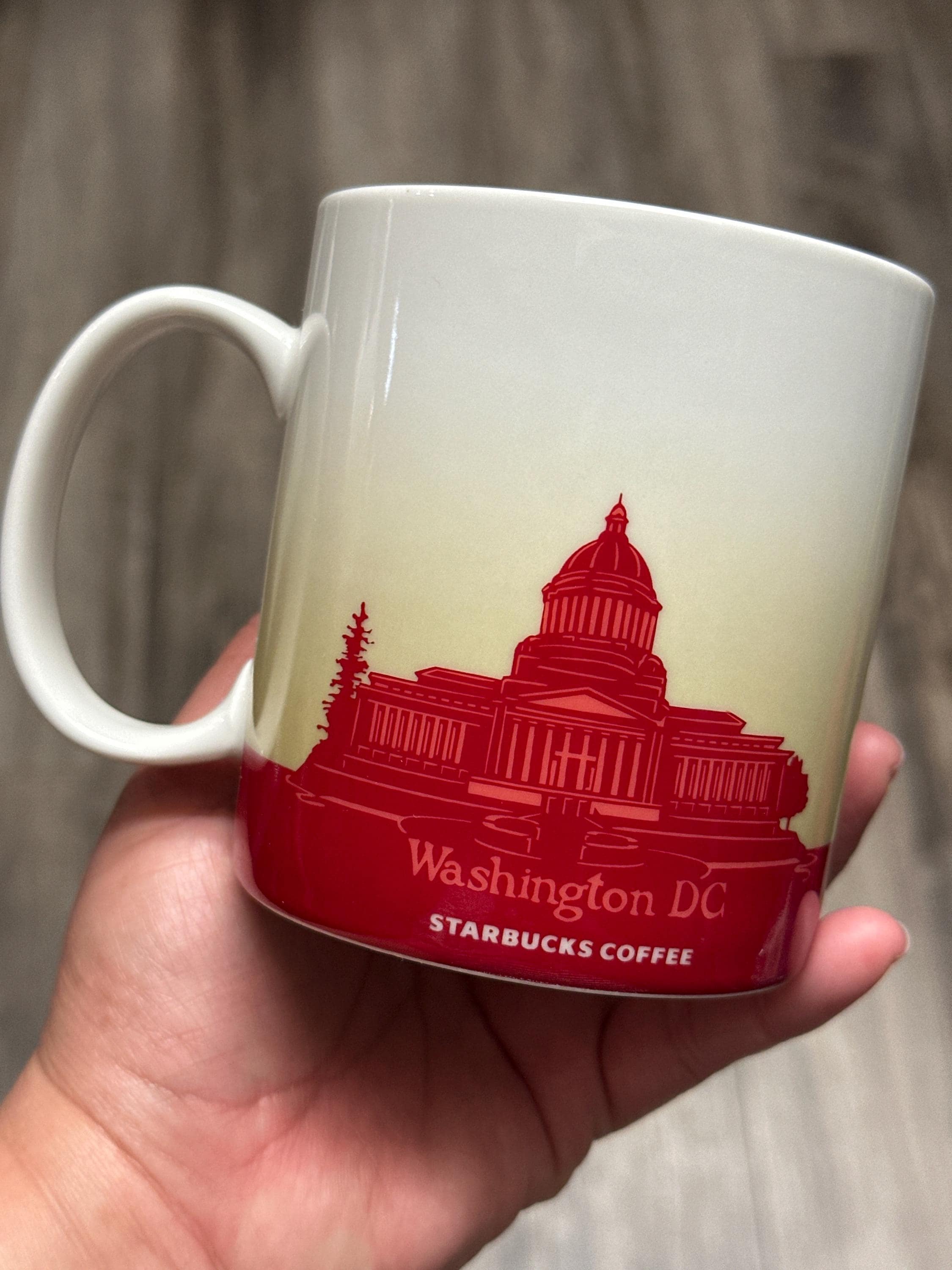 Starbucks Washington DC Global Icon Mug 16 oz. Ship Fast!