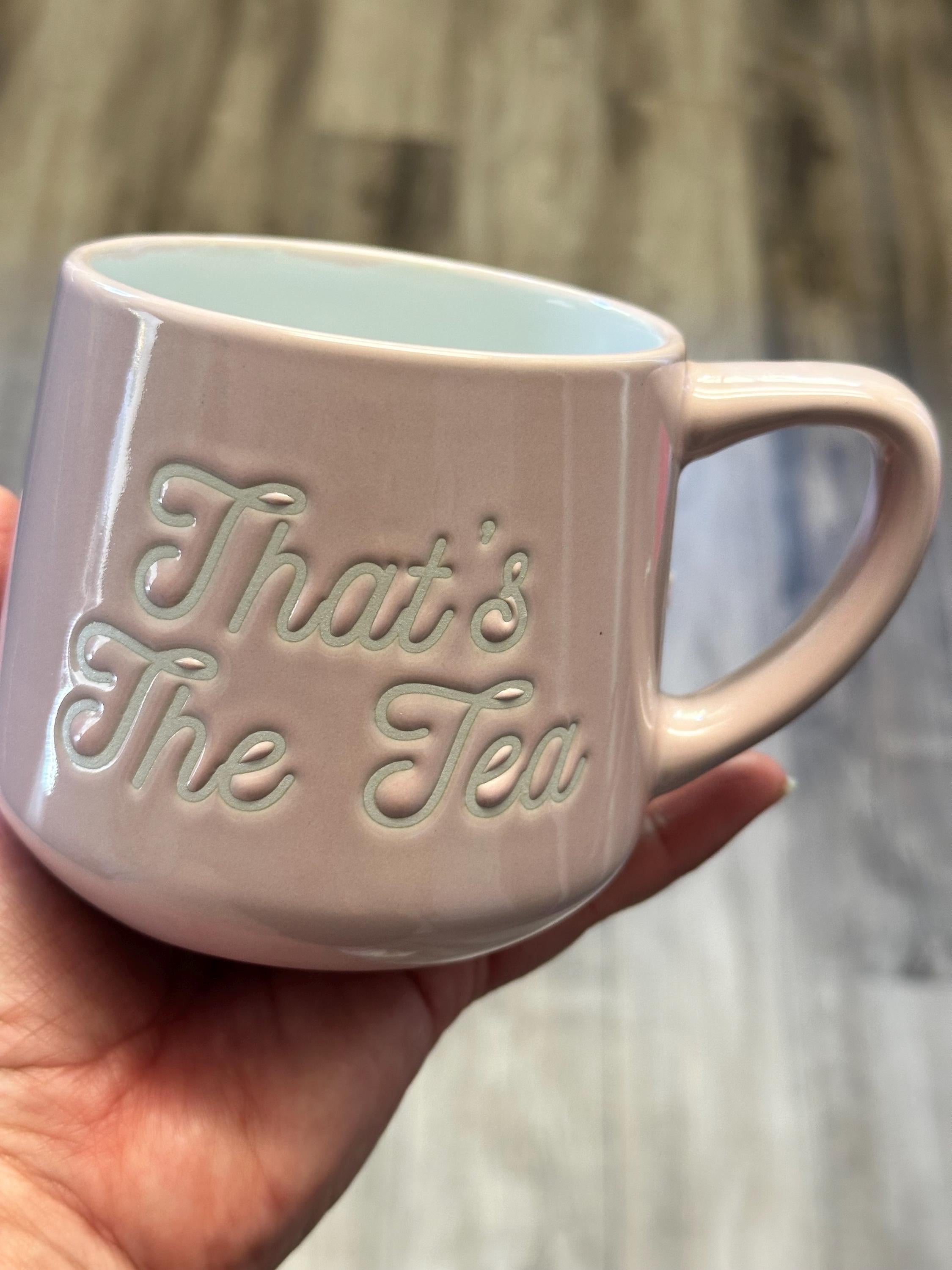 Tea Mug 12 oz Porcelain White pink – New. Ship Fast!