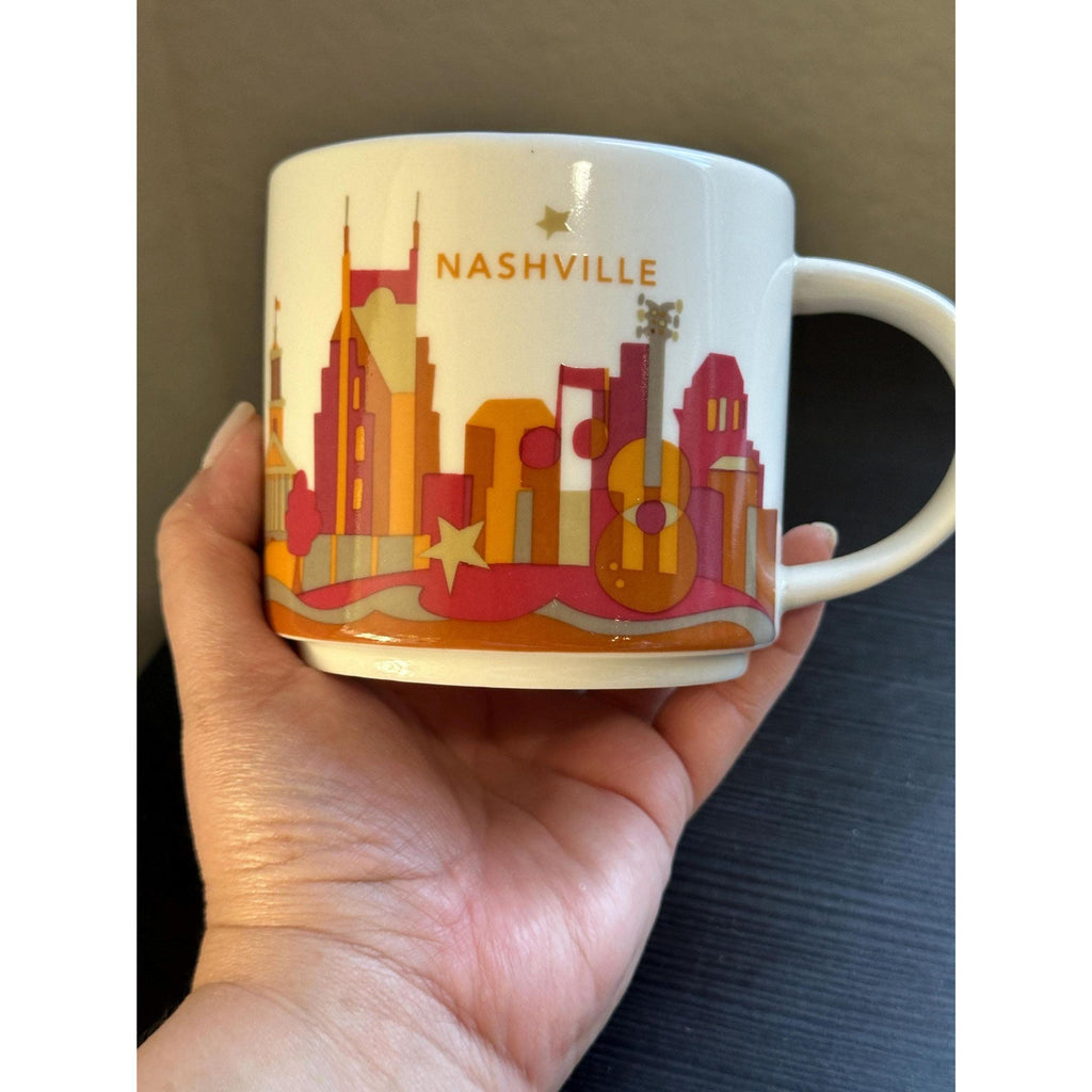 Starbucks Nashville Mug: You Are Here Series. Ship Fast! EUC
