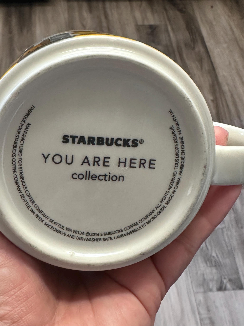 Starbucks Pittsburgh You Are Here Collector Mug 14oz. Ship Fast!