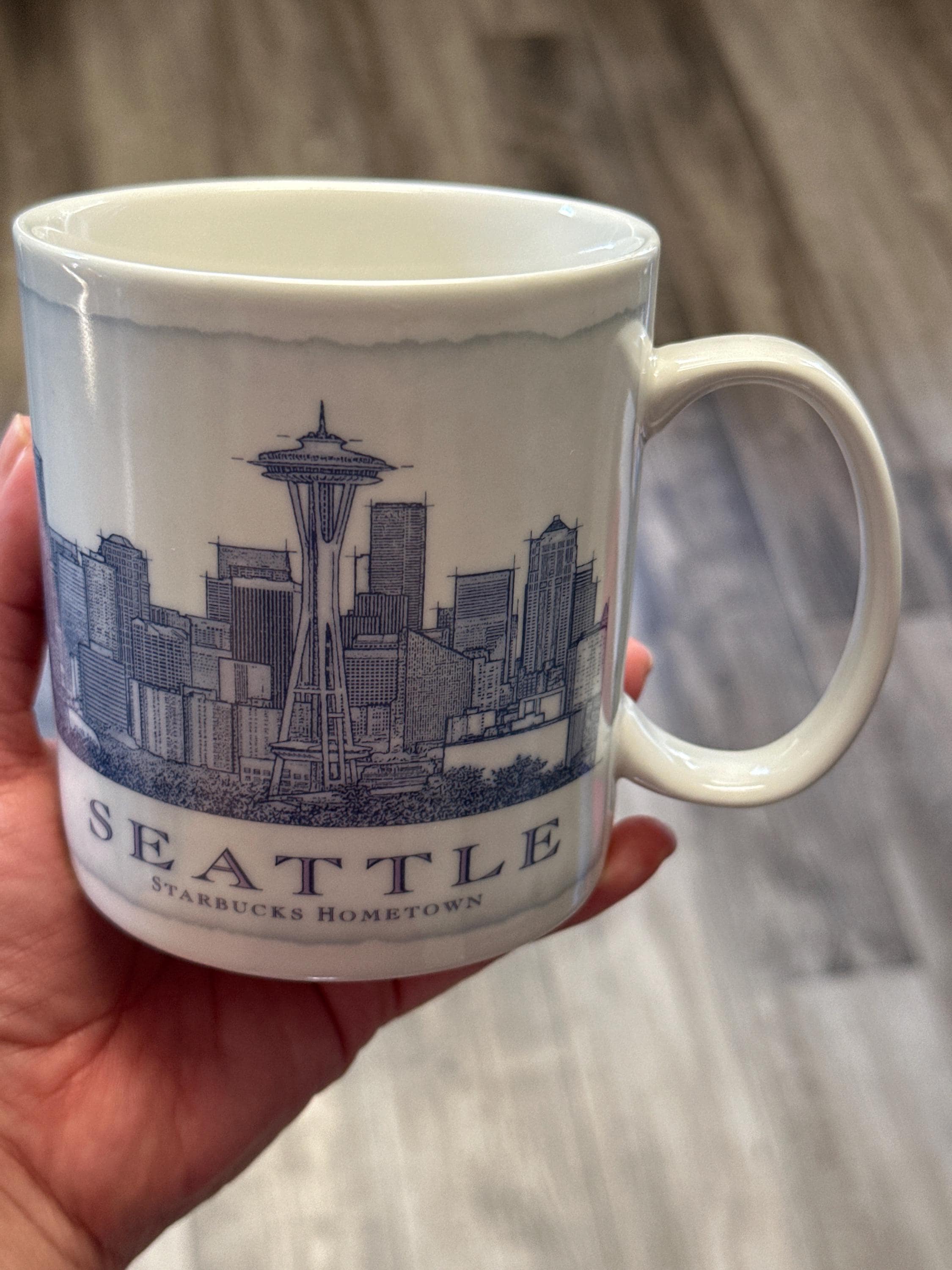 Starbucks Seattle Architecture Series Mug 18oz Coffee Cup EUC | Little Joy Market