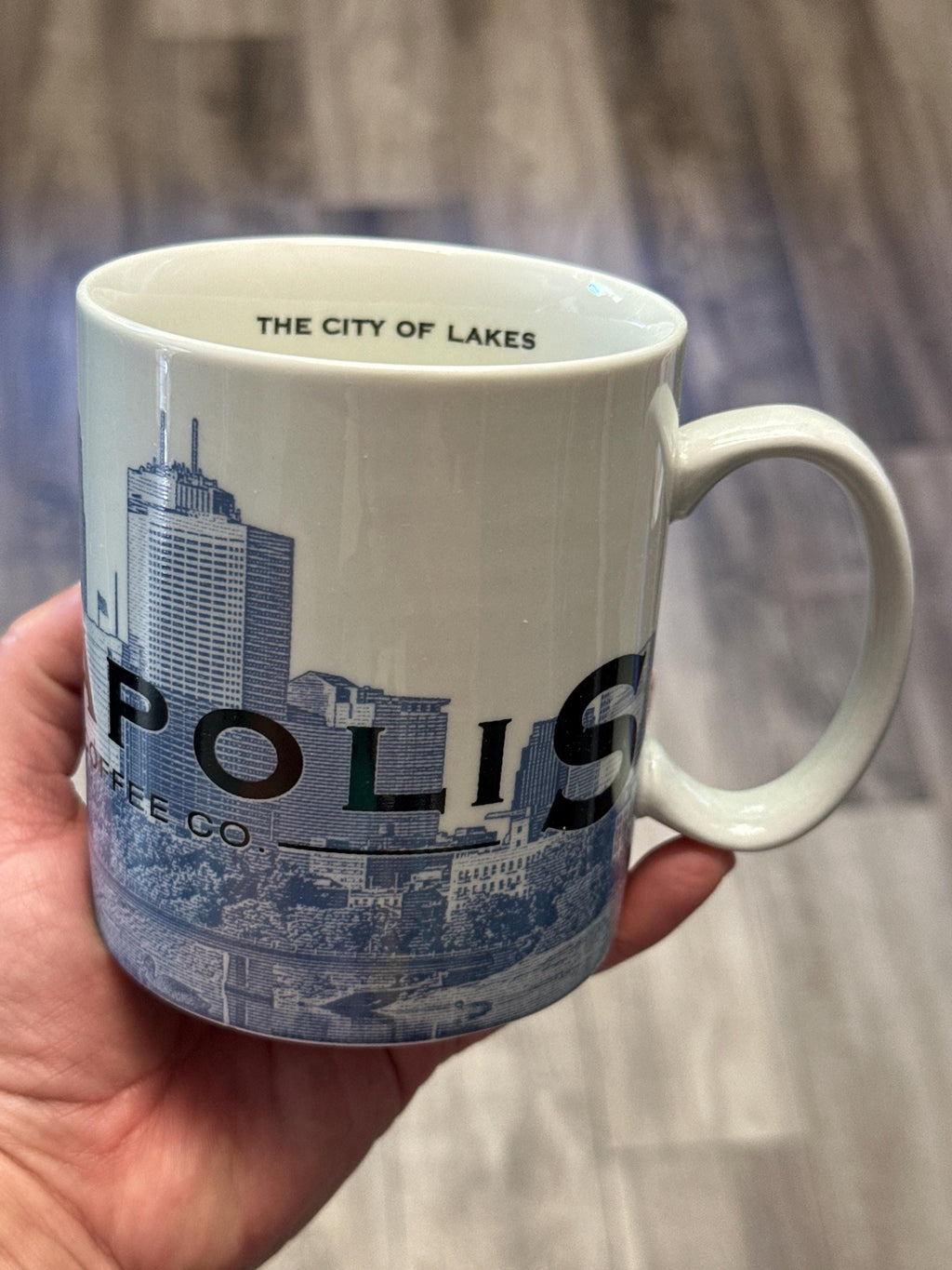 Starbucks Minneapolis Skyline Series Mug 18oz City of Lakes 2002 EUC