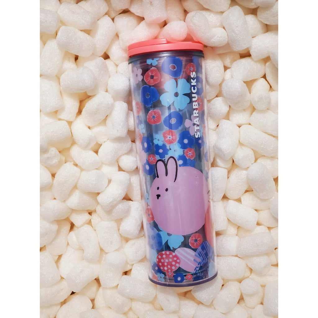 Starbucks Easter Bunny Floral Tumbler 16oz Coffee Cup 2020 New. Ship Fast!