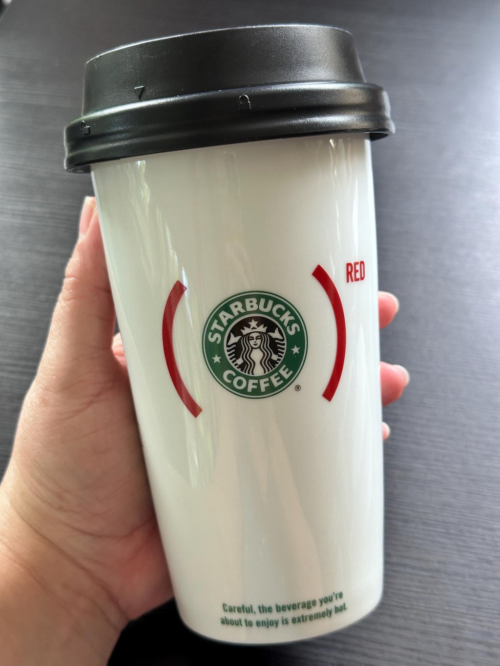 Starbucks 2010 Red Double Wall Travel Tumbler 12oz – Vintage Mug