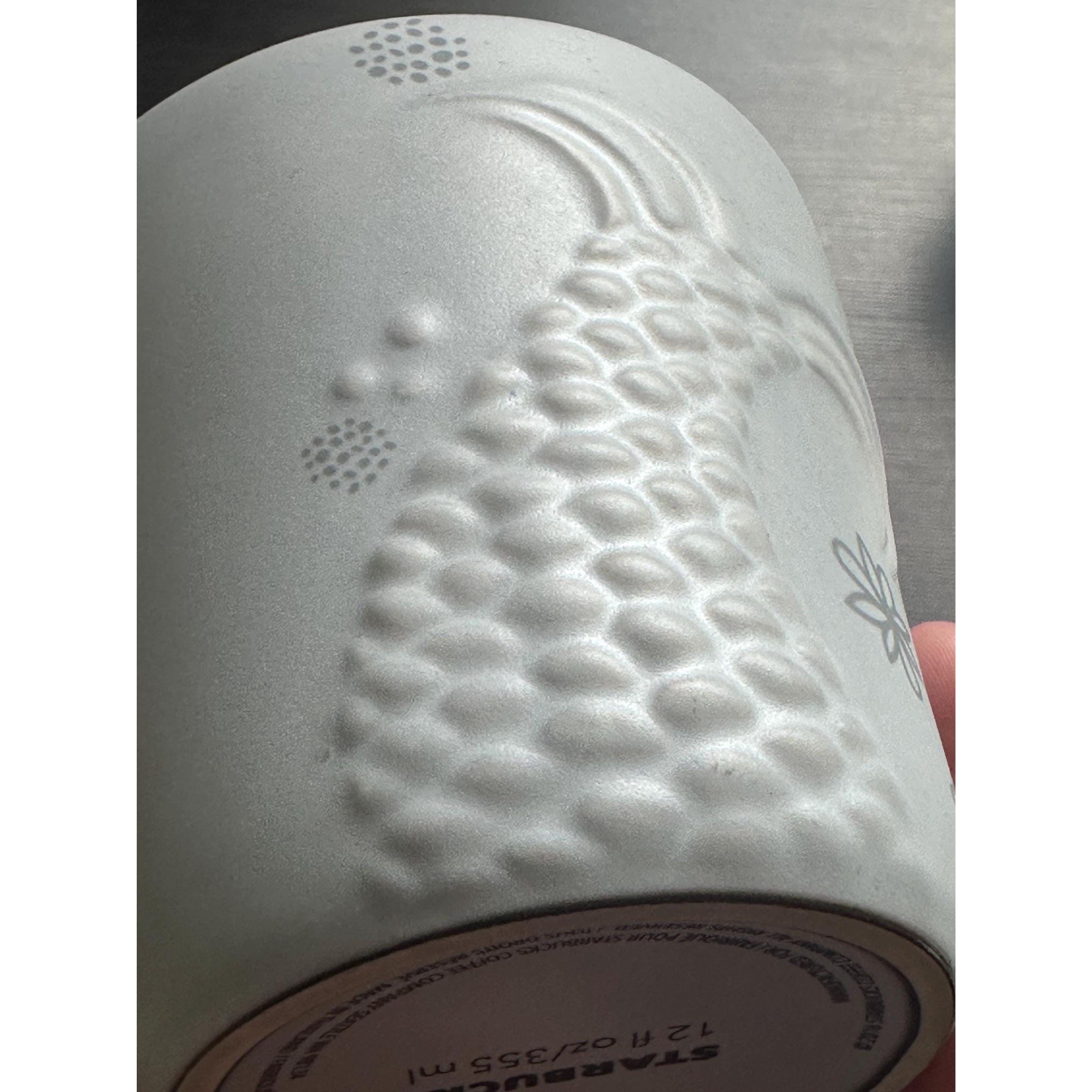 Starbucks Siren Tail Mug: 2016 Anniversary Gray Stoneware, 12 oz. Ship Fast