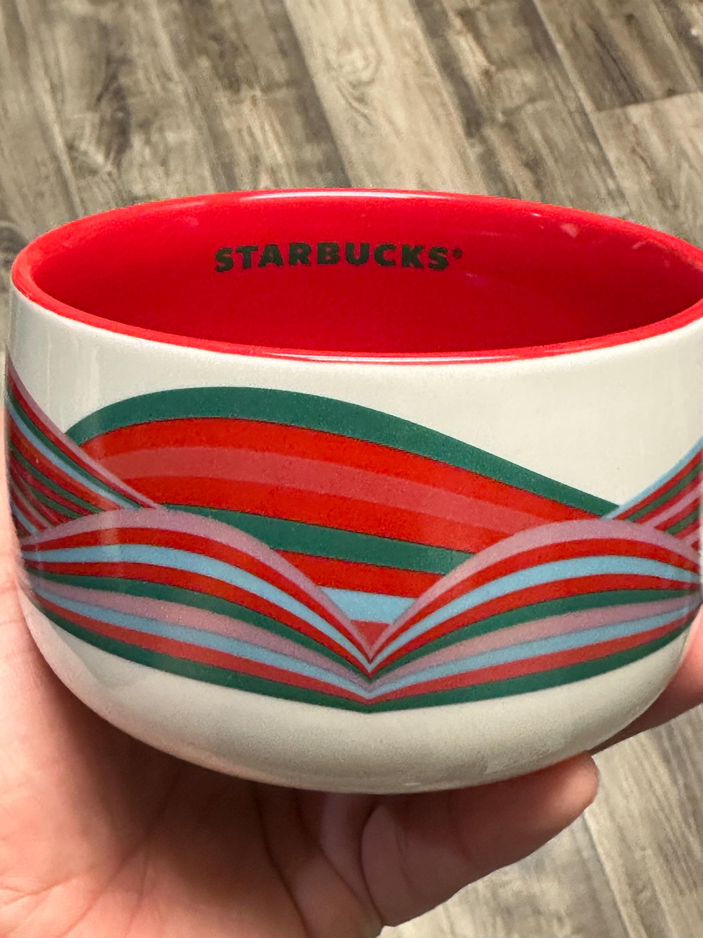 Starbucks Holiday Ceramic Swirl Candy Cane Mug 16oz, 2024. Ship Fast! | Little Joy Market