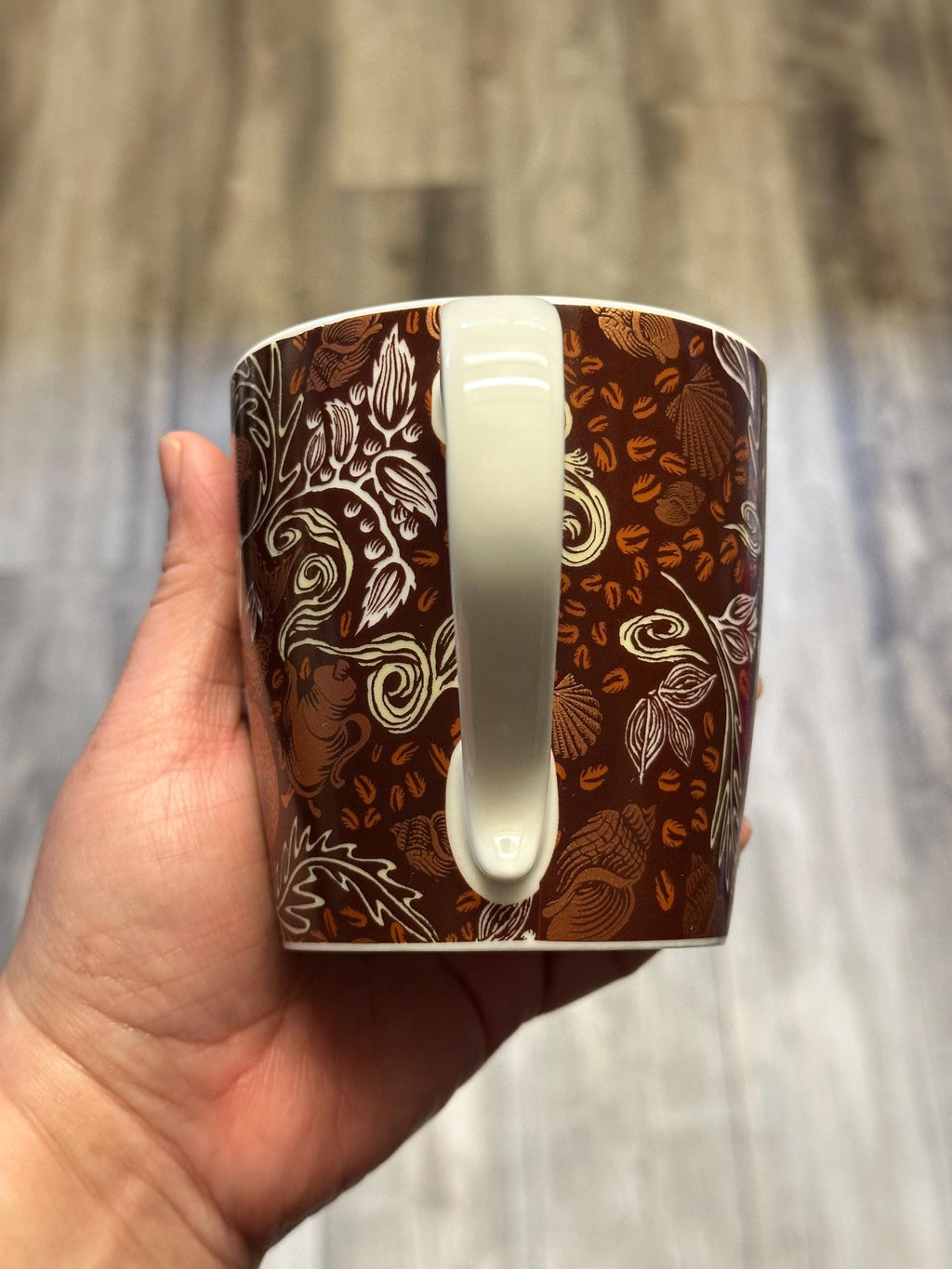 Starbucks Siren Bronze & Brown Mug 12oz – 2008 Collectible. Ship Fast!