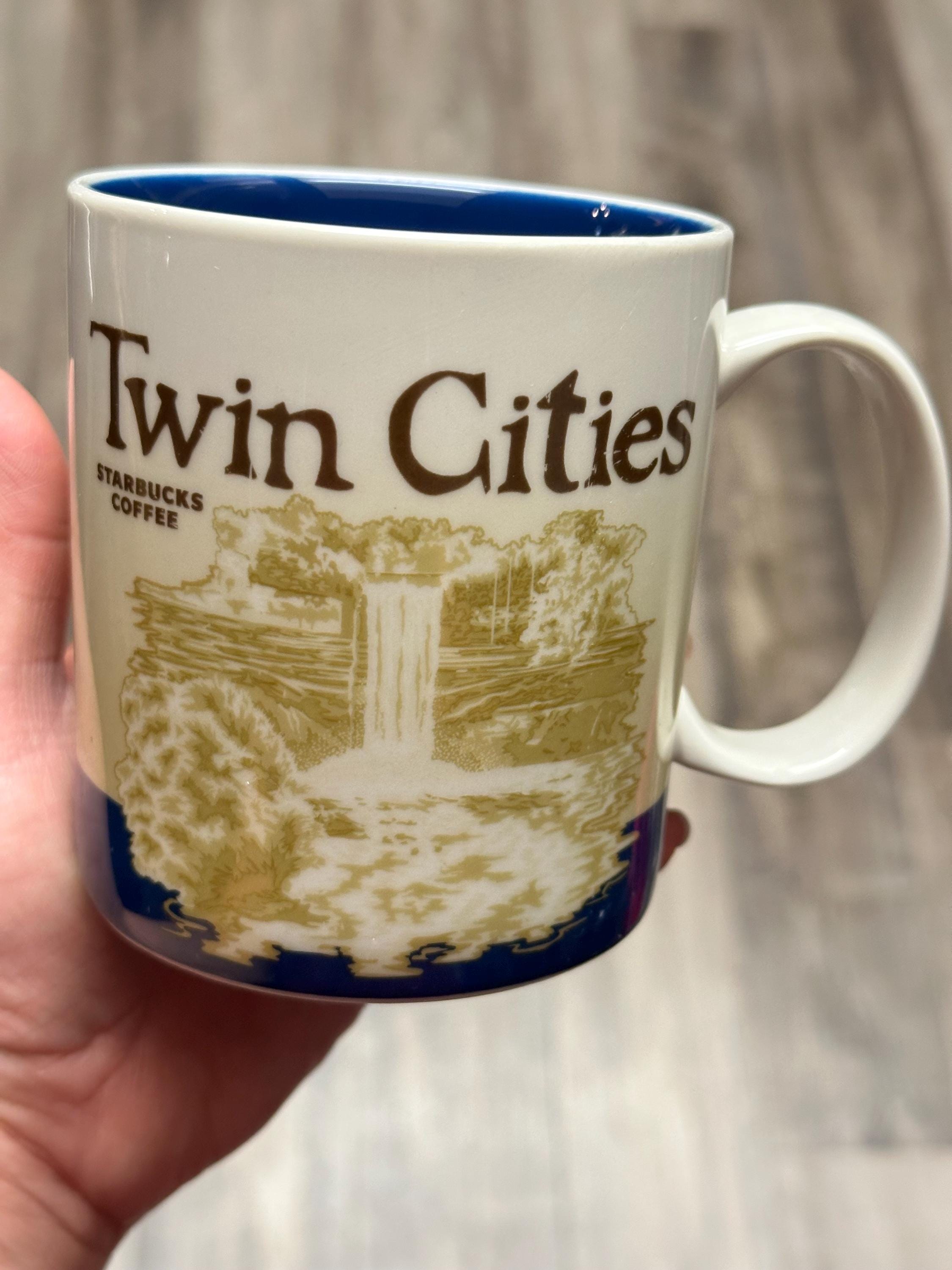 Authentic Starbucks Twin Cities Global Icon Mug 16 oz 2012. Ship Fast!