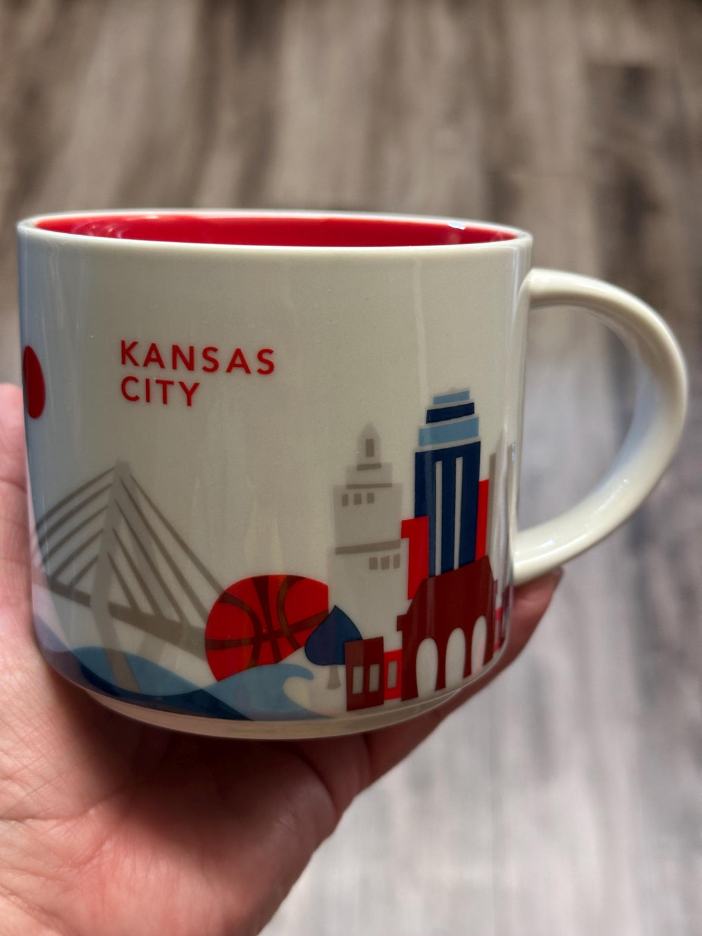 Starbucks Kansas City “You Are Here” YAH Collection 14oz Coffee Mug. Ship Fast | Little Joy Market