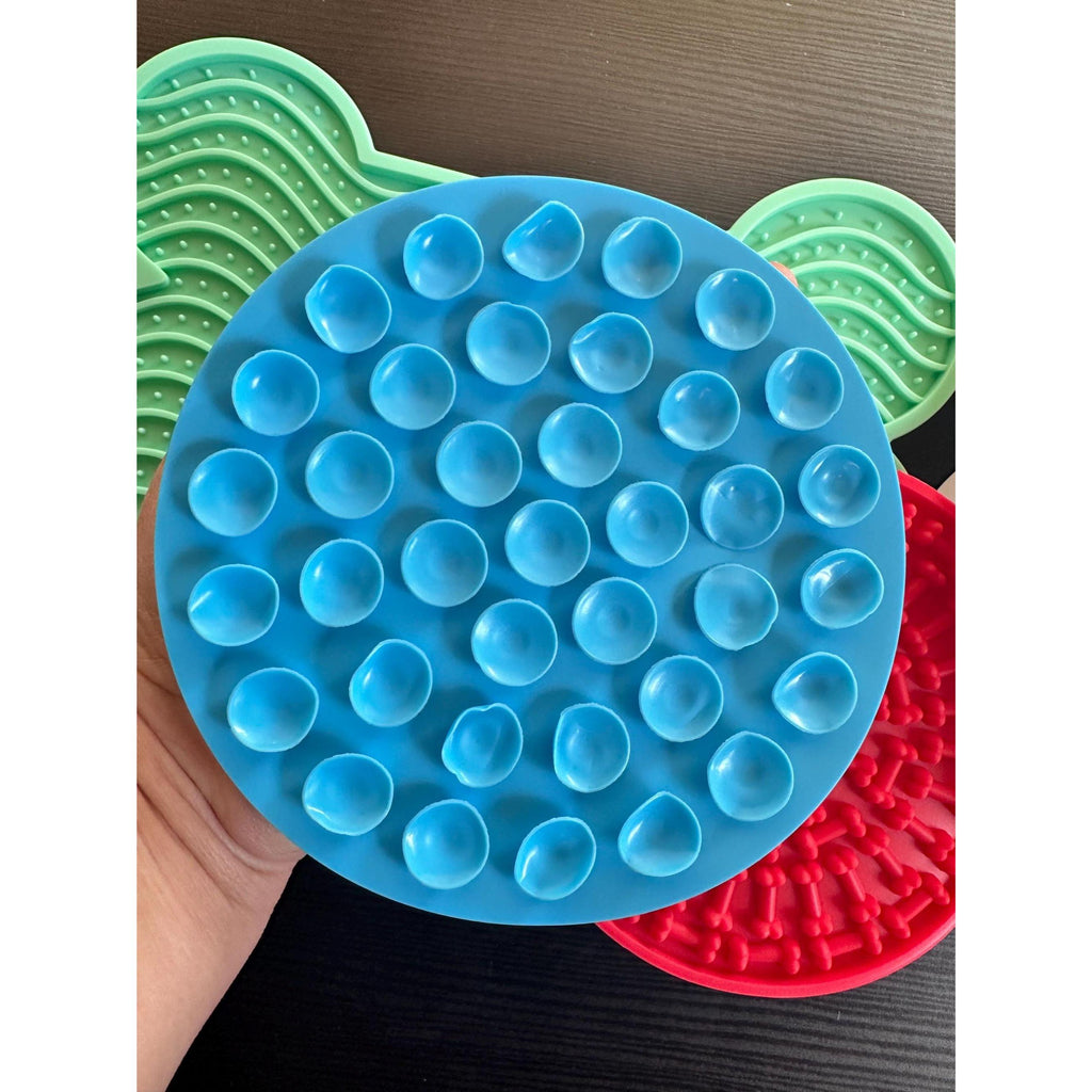 Dog Lick Pad 3-Pack for Anxiety Relief and Bath Time | Strong Suction. Ship Fast!