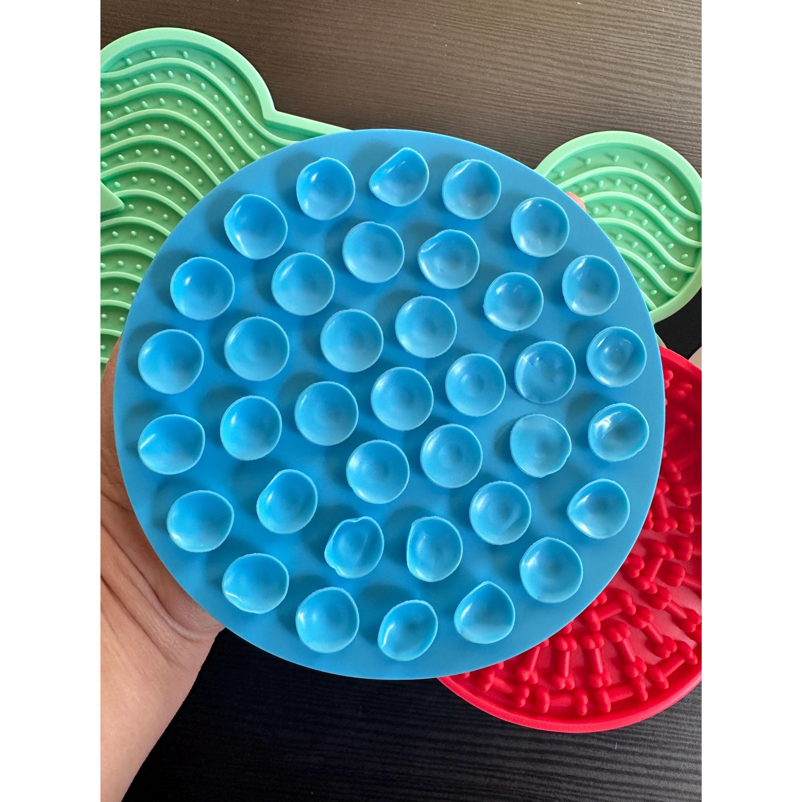 Dog Lick Pad 3-Pack for Anxiety Relief and Bath Time | Strong Suction. Ship Fast!