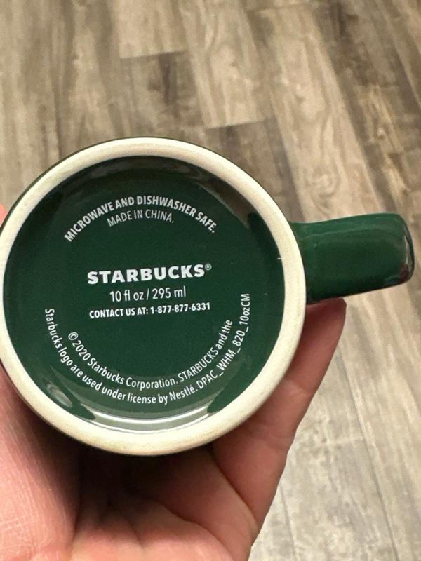 Starbucks Green Swirl Tree Holiday Mug 10oz Coffee Cup 2020 New. Ship fast!