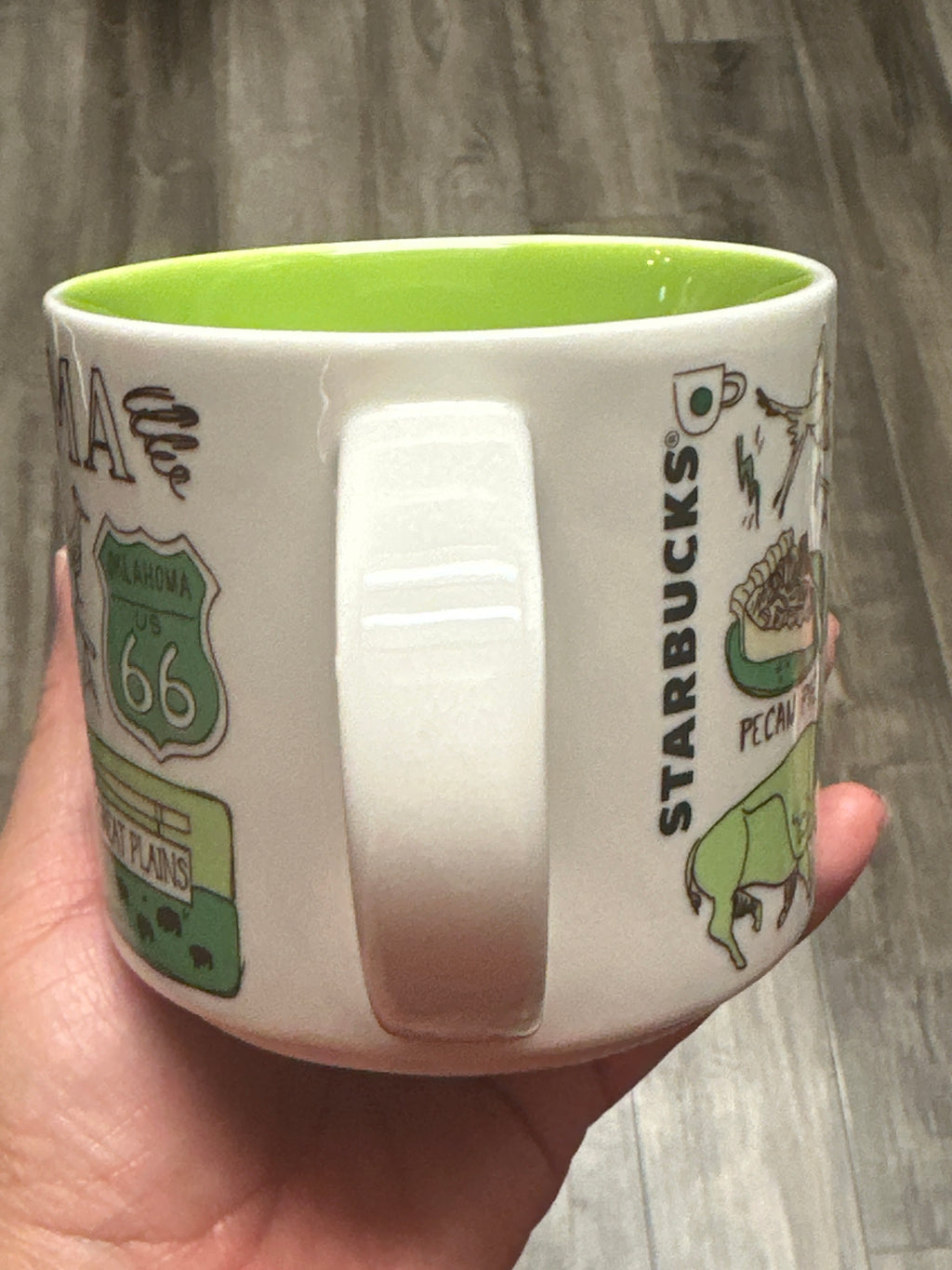 Starbucks Oklahoma Been There Series 14 oz ceramic mug from 2021