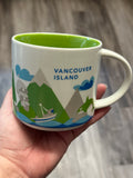 Starbucks  Vancouver Island You Are Here Mug 14oz Preloved.