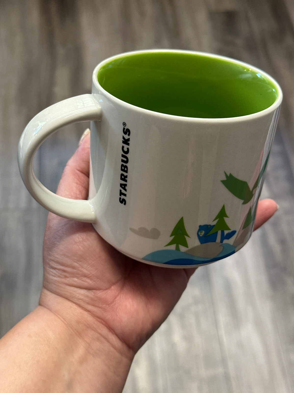 Starbucks  Vancouver Island You Are Here Mug 14oz Preloved.