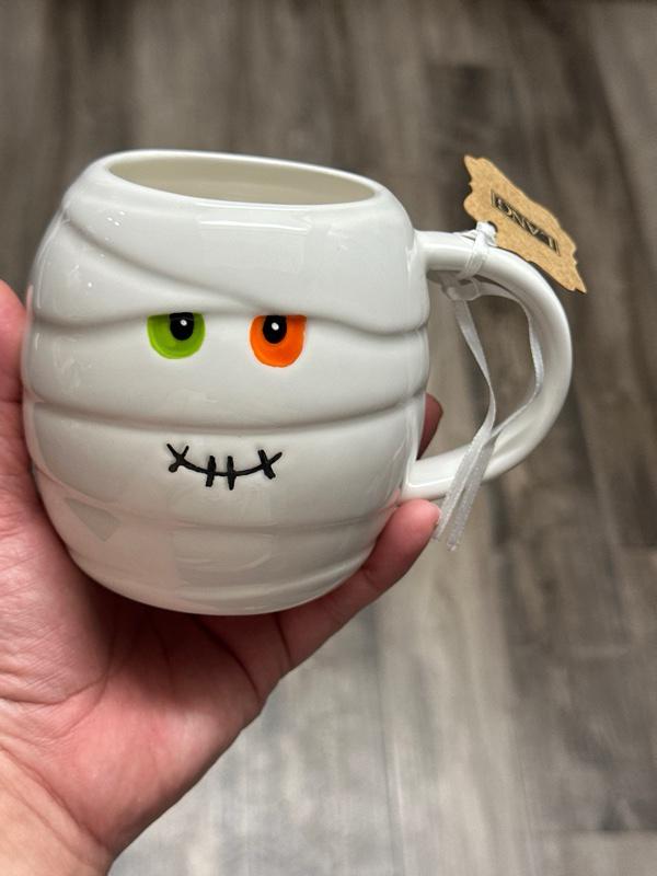 Halloween Mummy Mug Ceramic Coffee Cup 12oz Spooky Mug. New! Ship Fast! | Little Joy Market