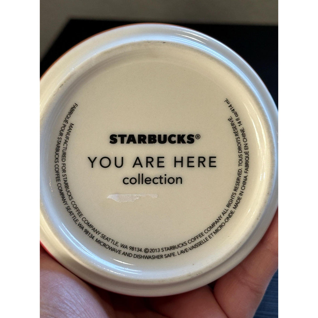 Starbucks Nashville Mug: You Are Here Series. Ship Fast! EUC