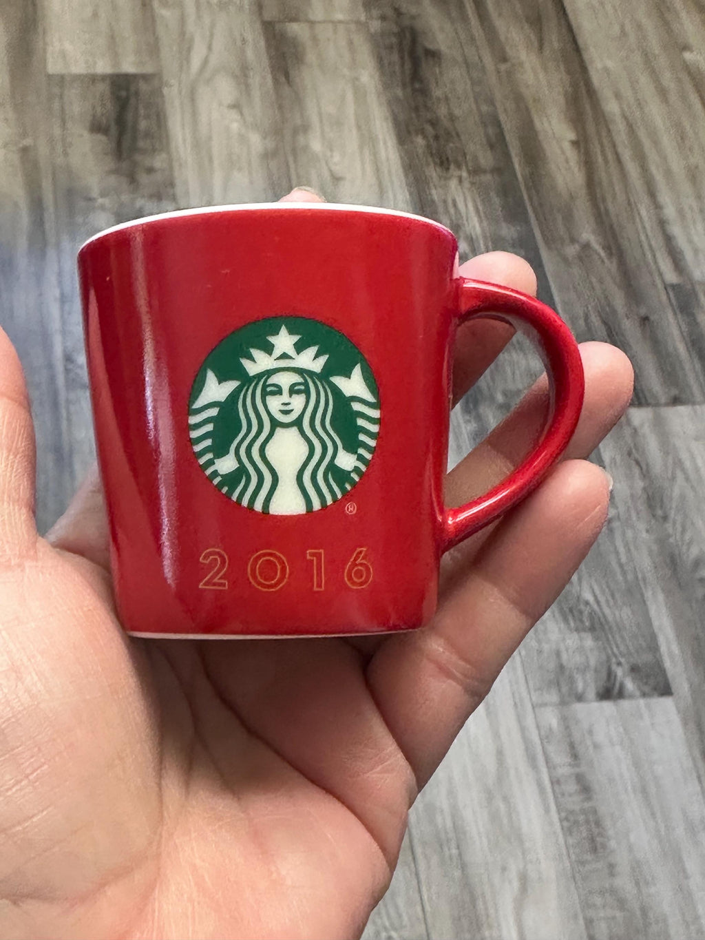 Starbucks Red Mini Holiday Mug 2016. New! – Ship Fast | Little Joy Market